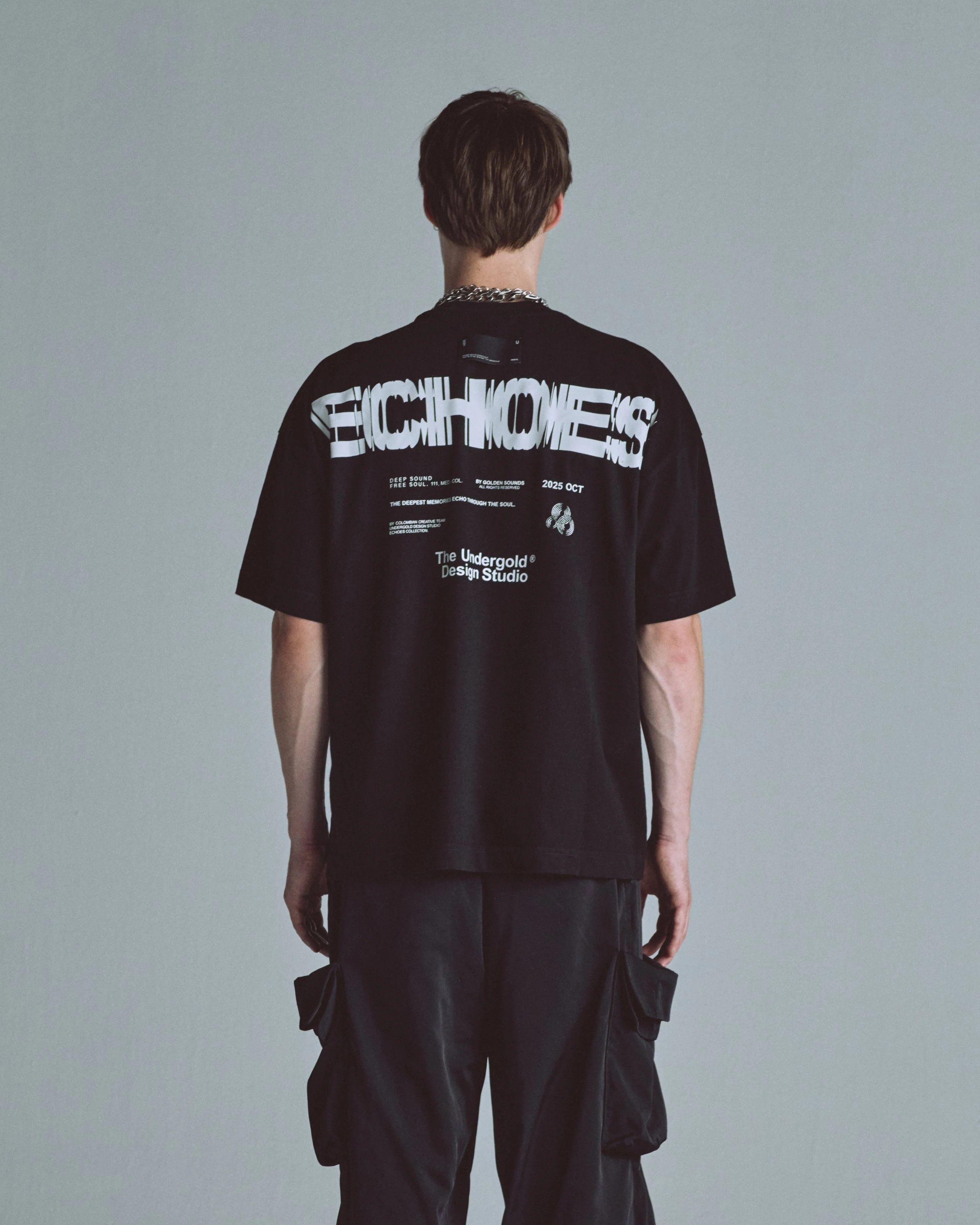 Echoes Touch Tshirt Black - Image 7