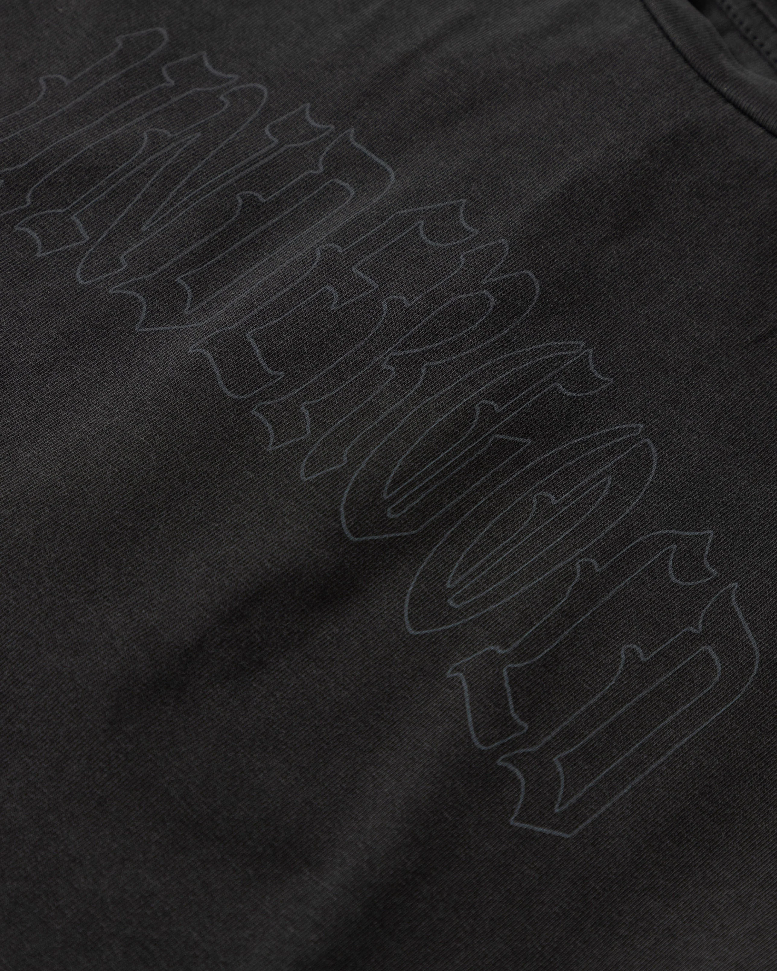 Echoes UNDRGLD Baby Tee Old Washed Gray - Image 4