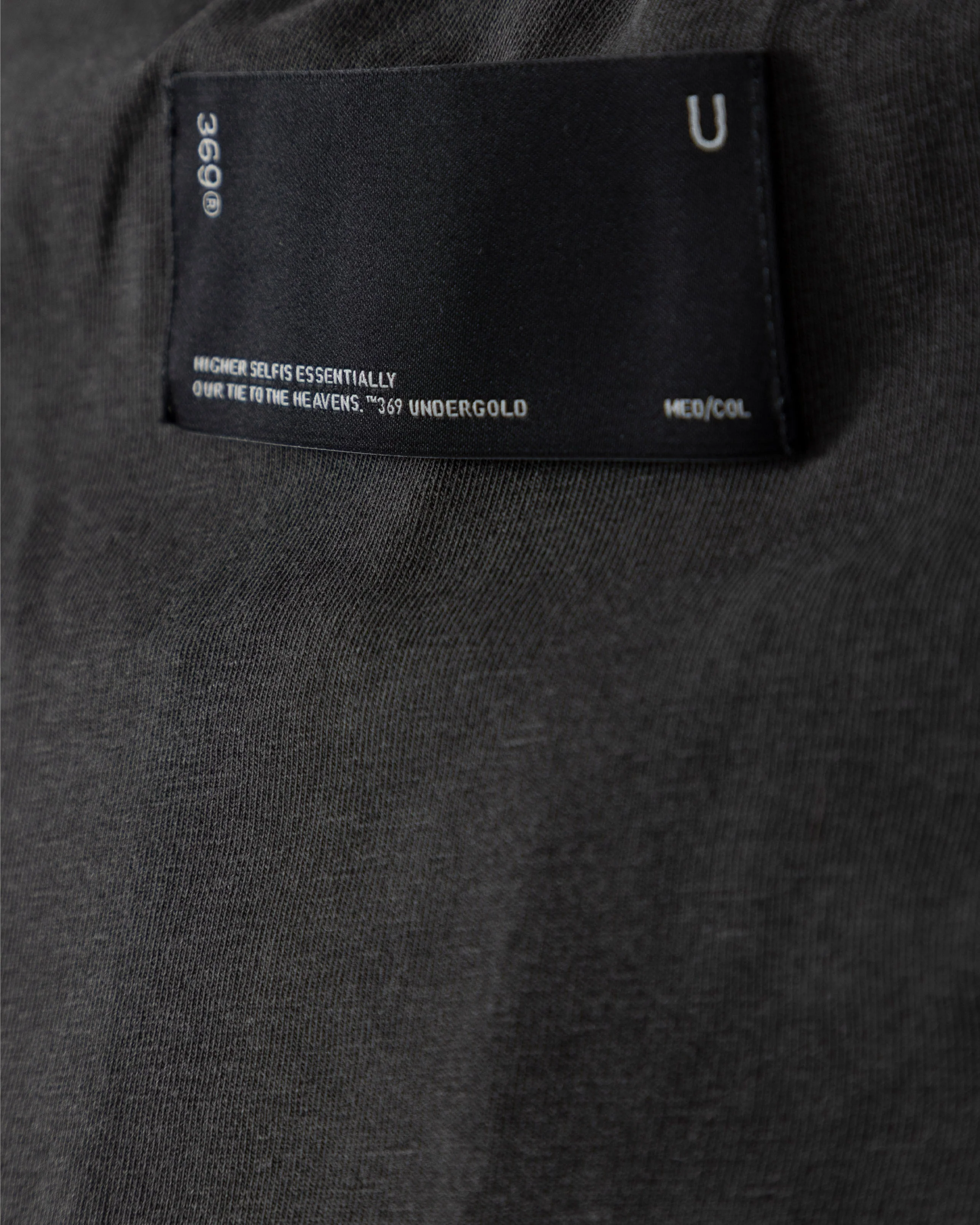 Echoes UNDRGLD Baby Tee Old Washed Gray - Image 6