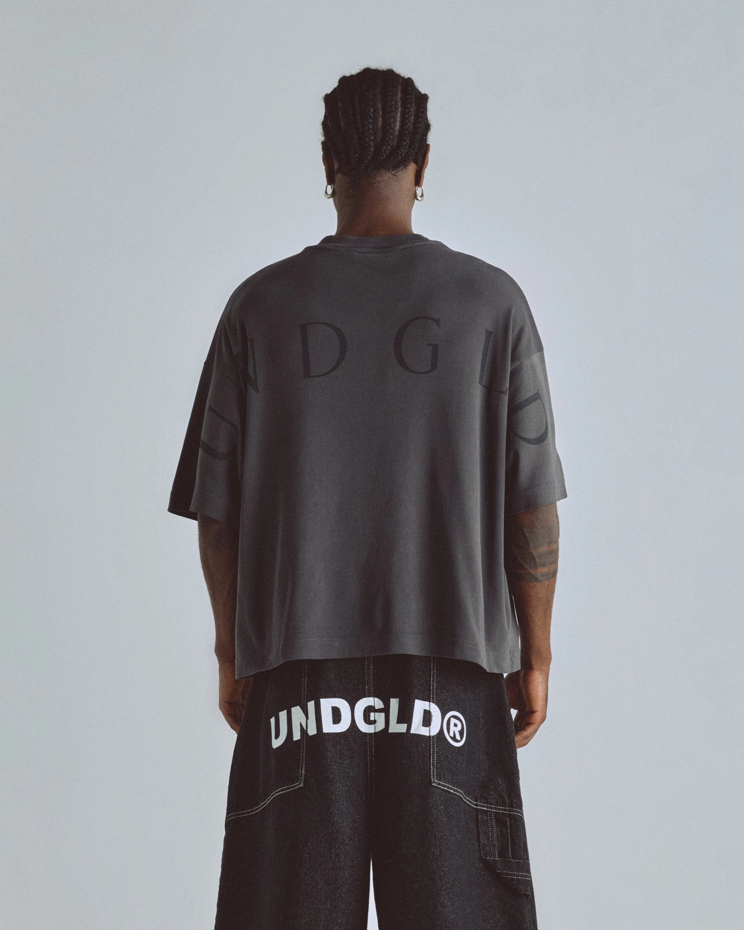 Eternal UNDGLD Boxy Fit Tshirt Vintage Gray - Image 6