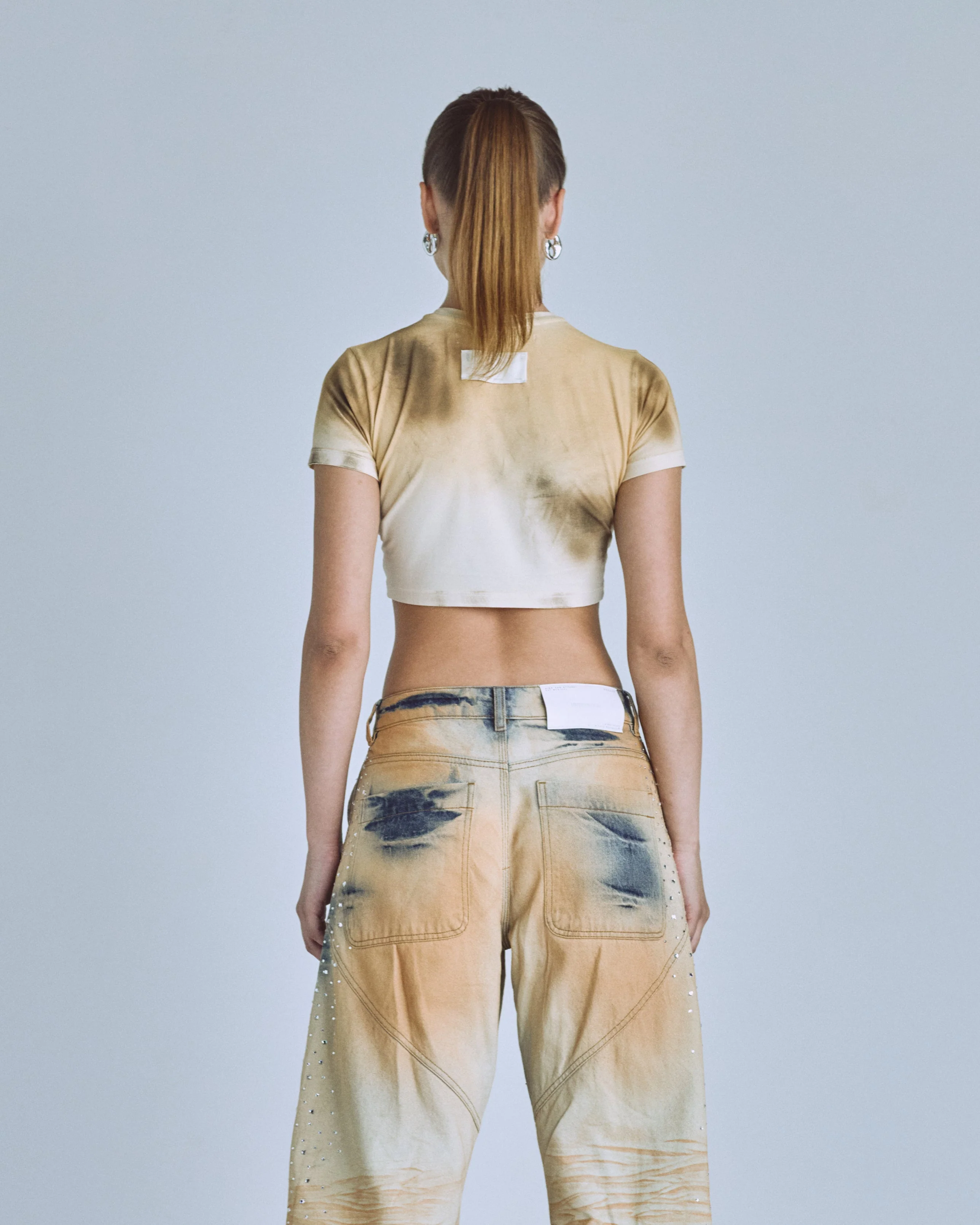 Golden Heritage Basic Baby Tee Burned Cream - Image 7
