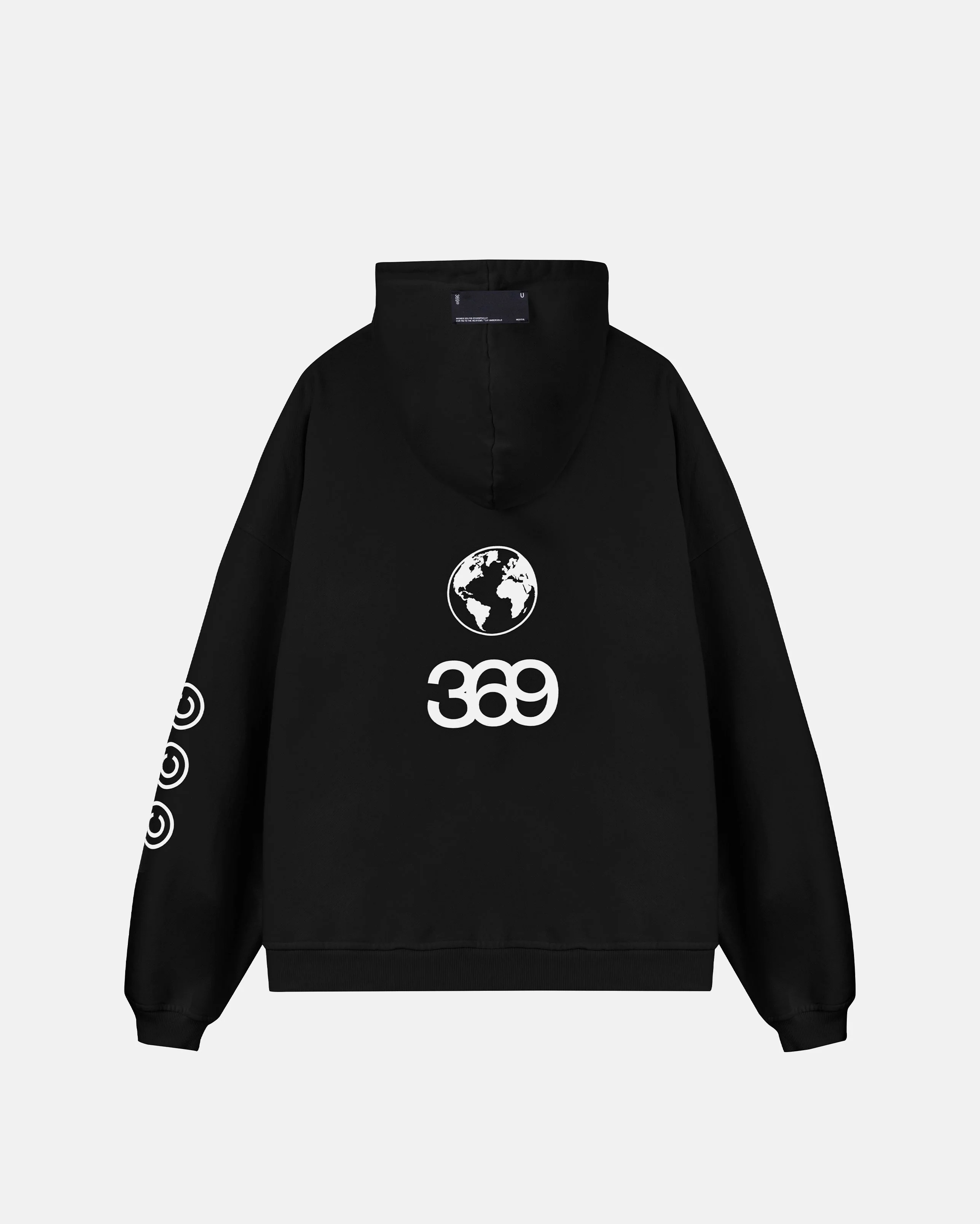Golden Heritage Basic Hoodie Black - Image 3