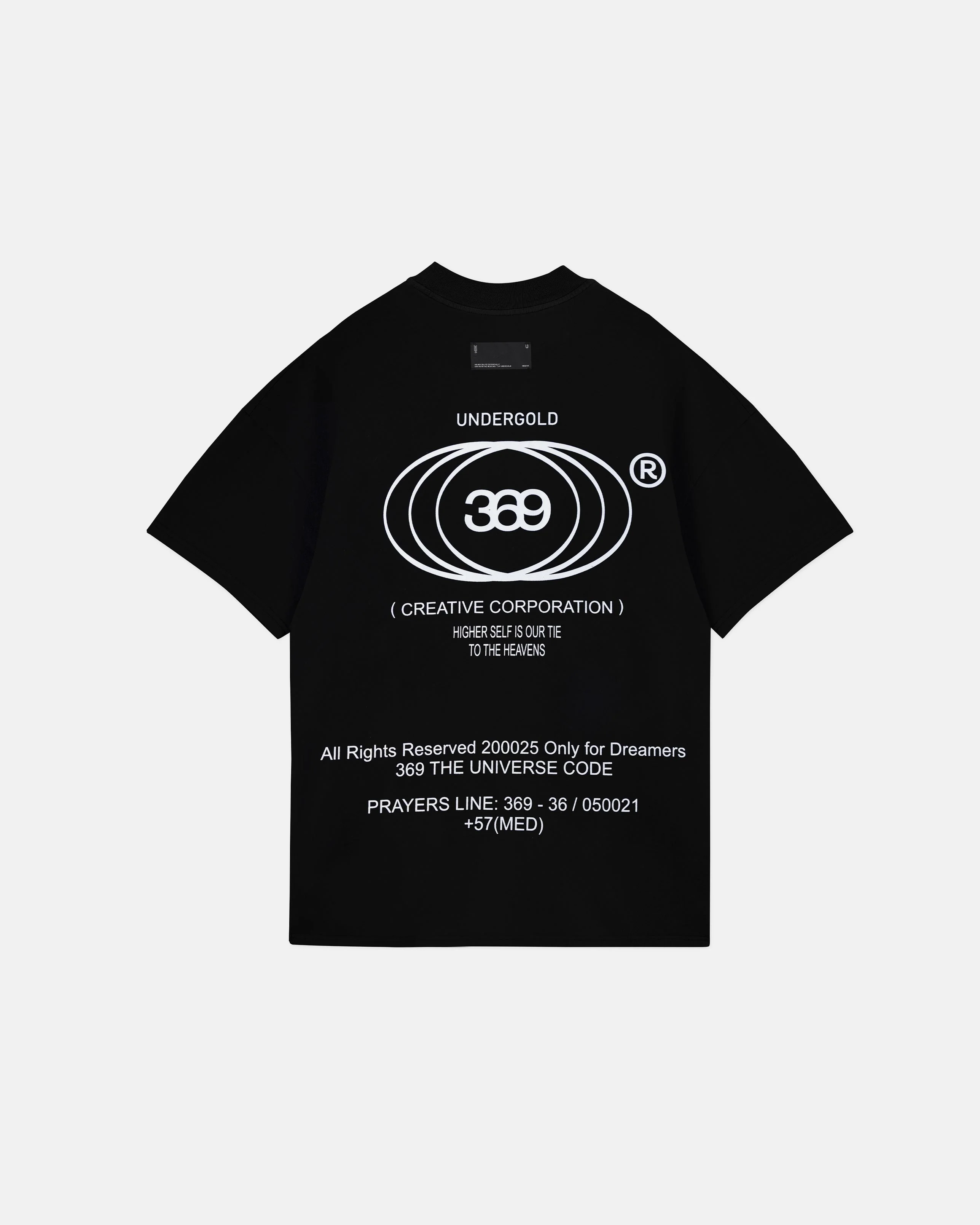 Golden Heritage Basic Tshirt Black - Image 3