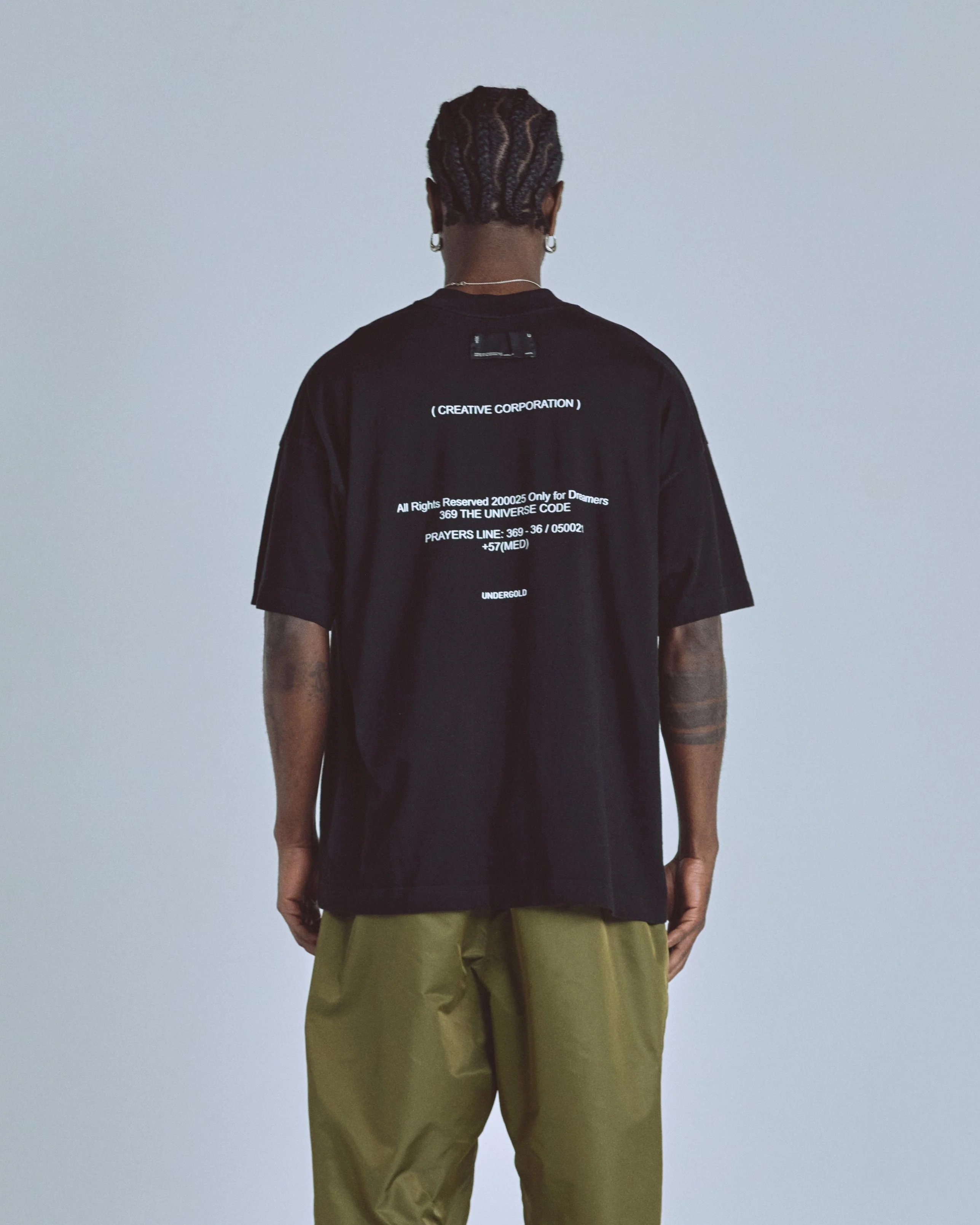Golden Heritage Drop Tshirt Black - Image 7