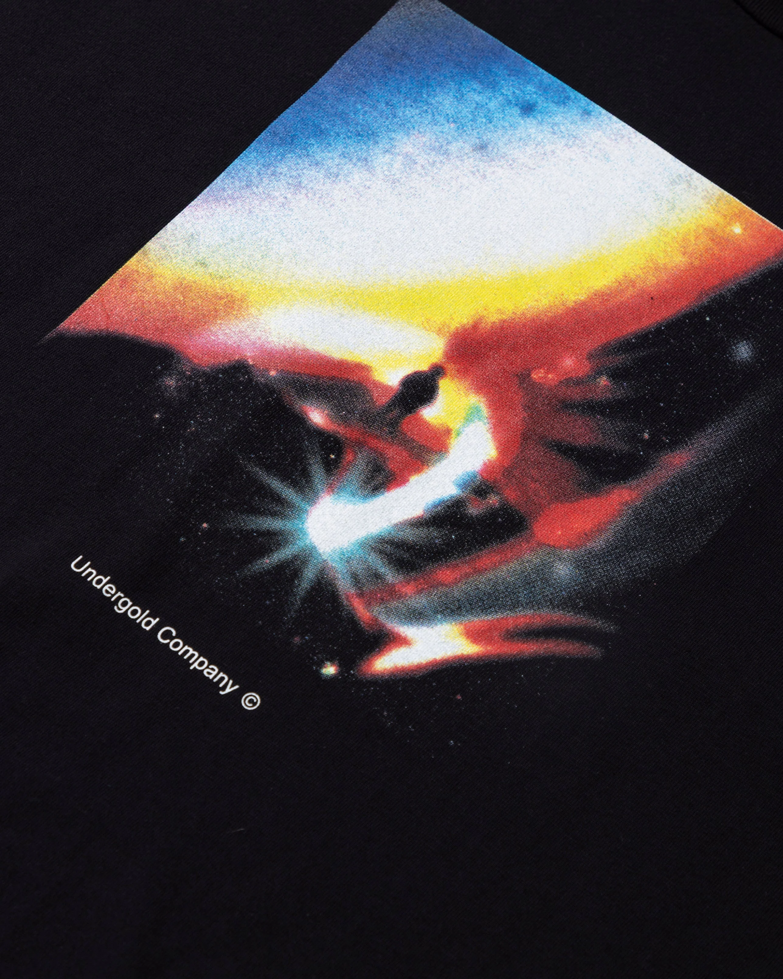 Golden Heritage Nebula Tshirt Black - Image 4