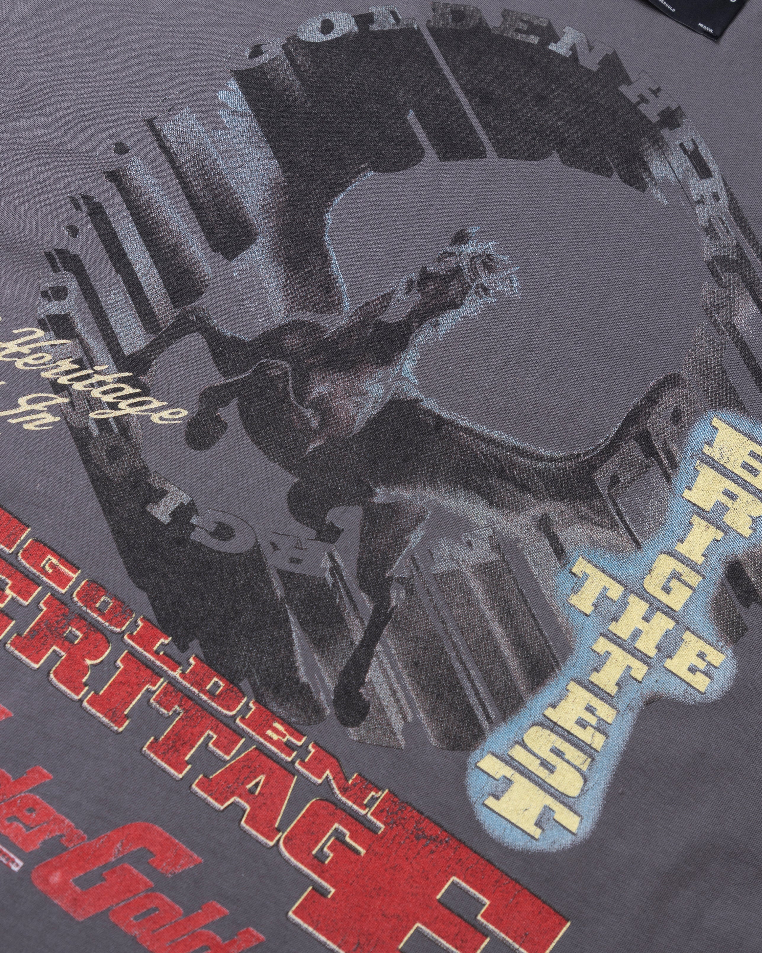 Golden Heritage Pegasus Tshirt Gray - Image 4
