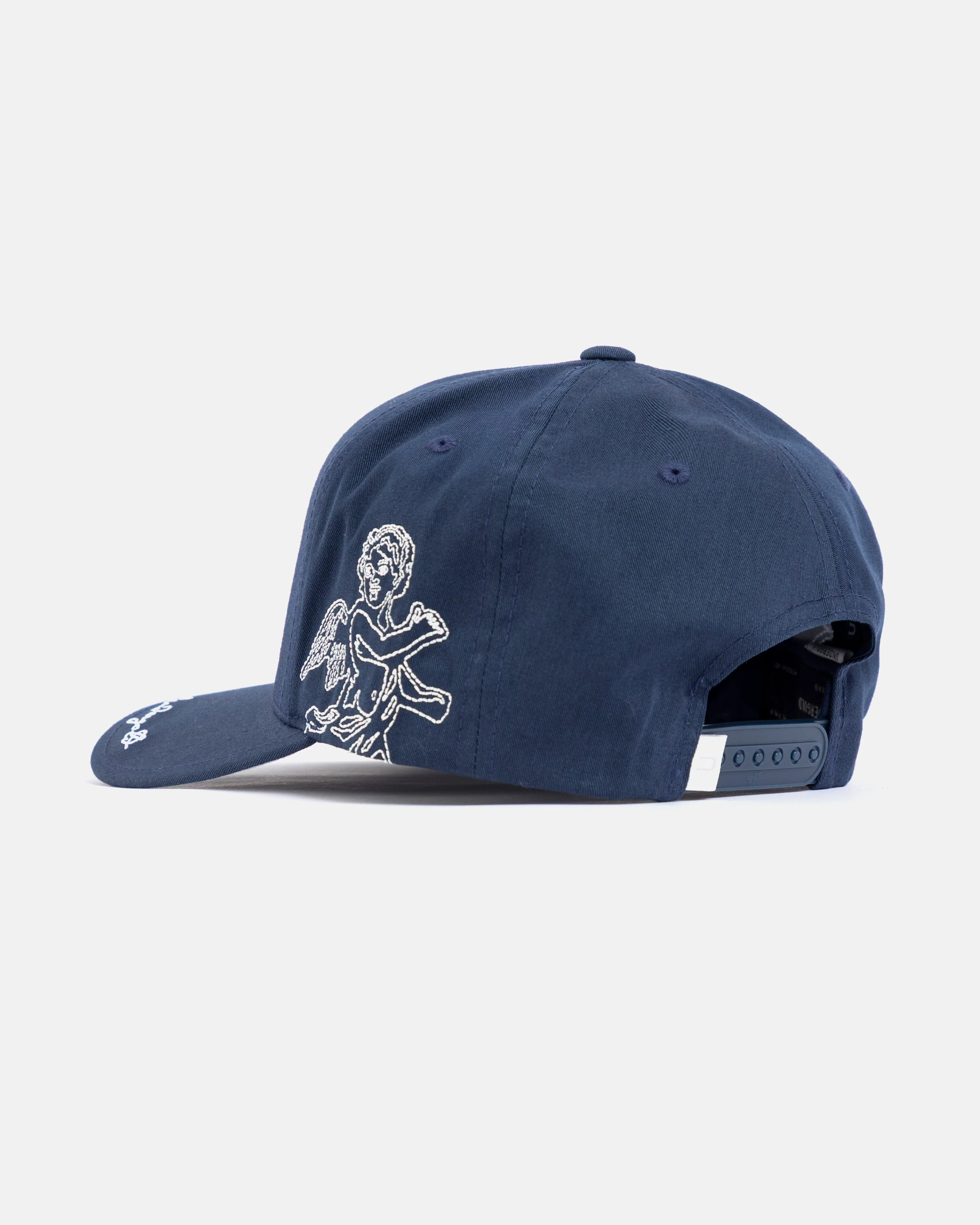 Basics Cherubs High Crown Cap Navy Blue - Image 5