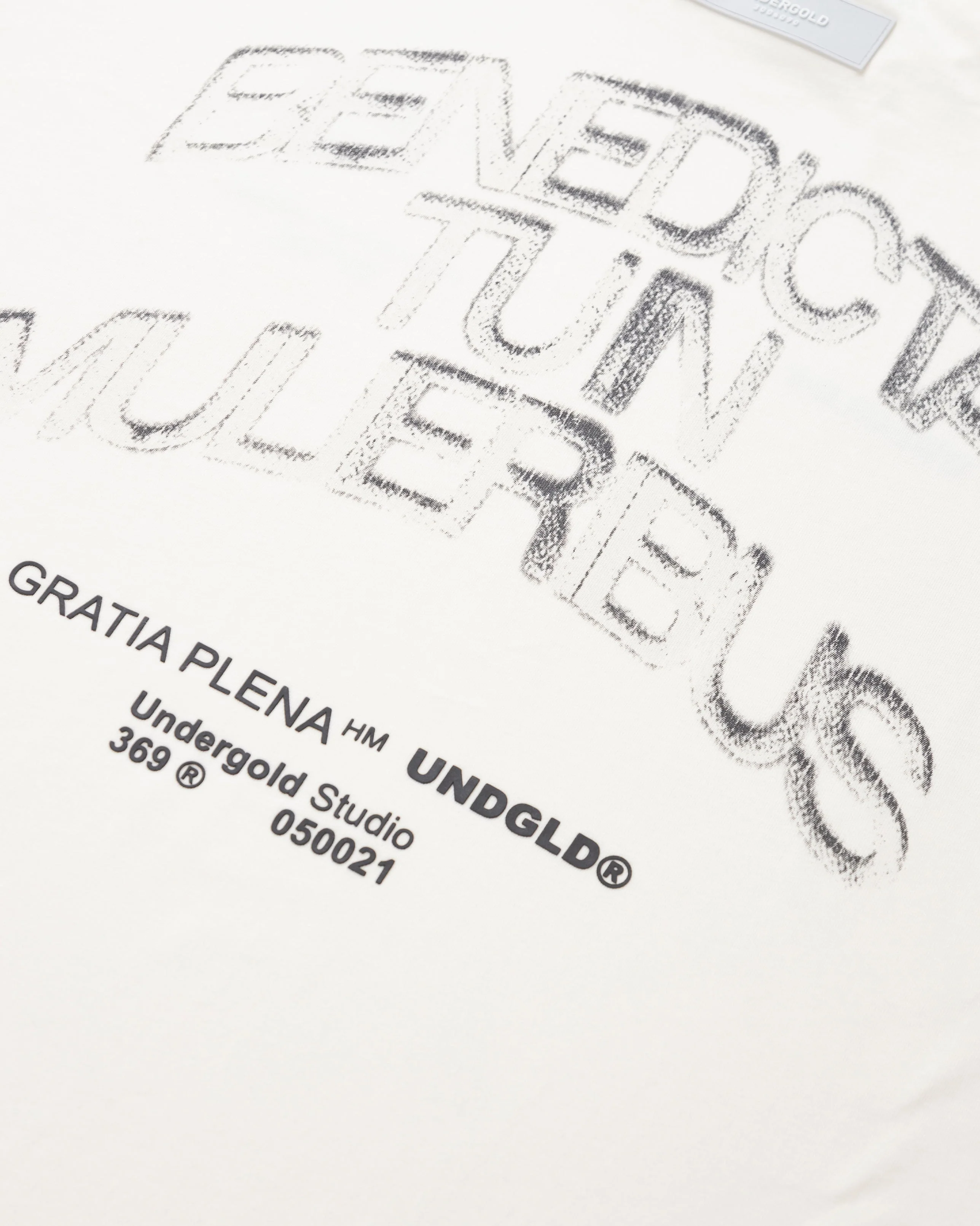 Gratia Plena Benedicta Tshirt White - Image 4