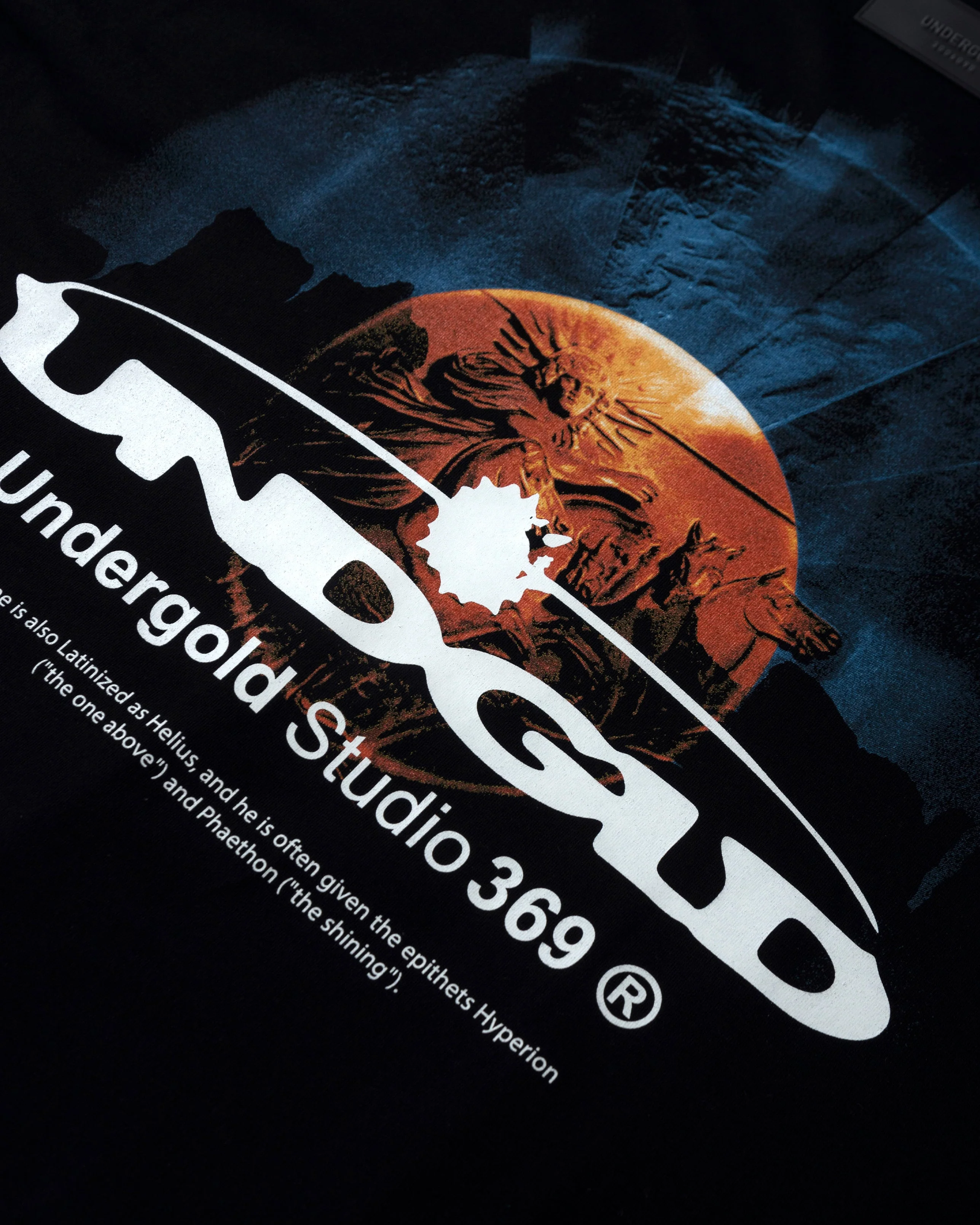 Helios Phases Tshirt Black - Image 4