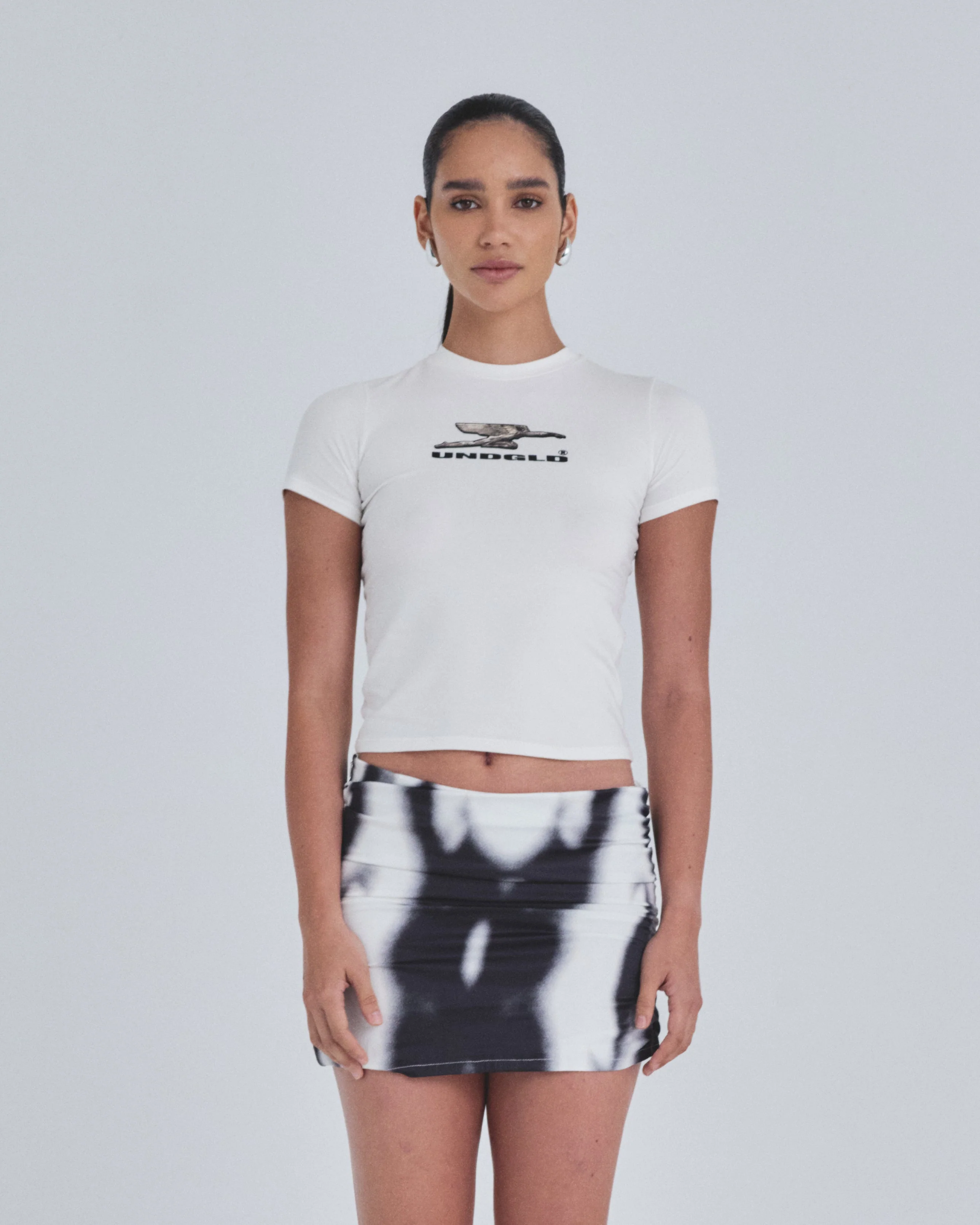 Holy State Deco Long Baby Tee White - Image 8