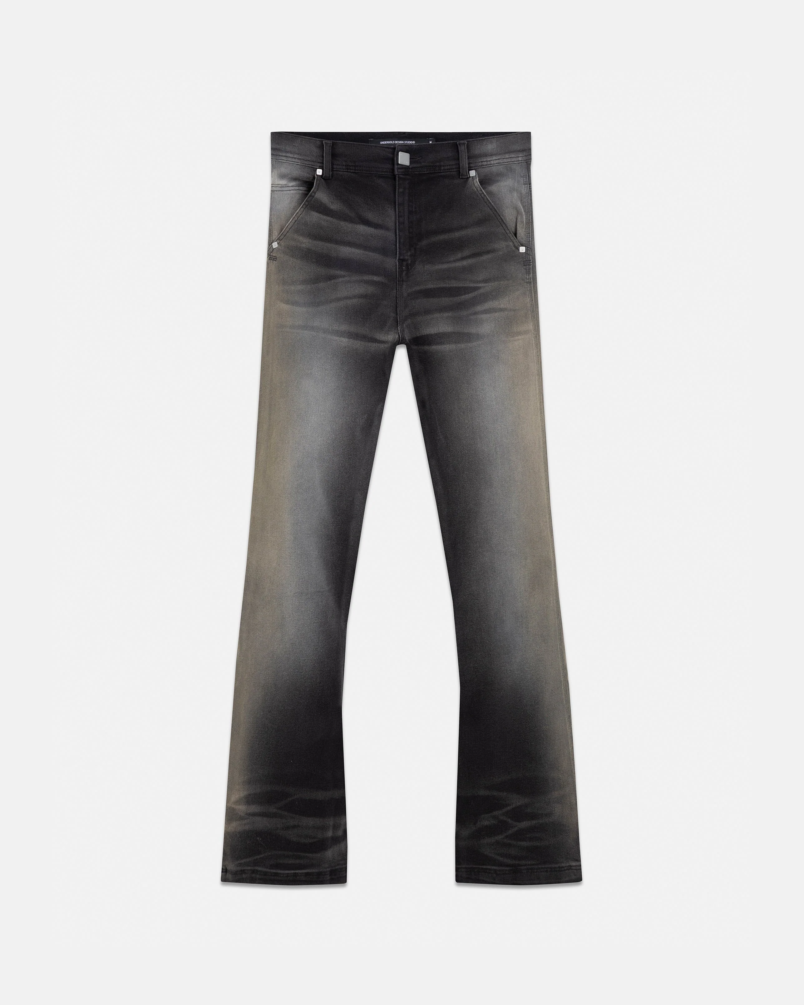 Holy State UNDRGLD Flare Jeans Faded Black - Image 3