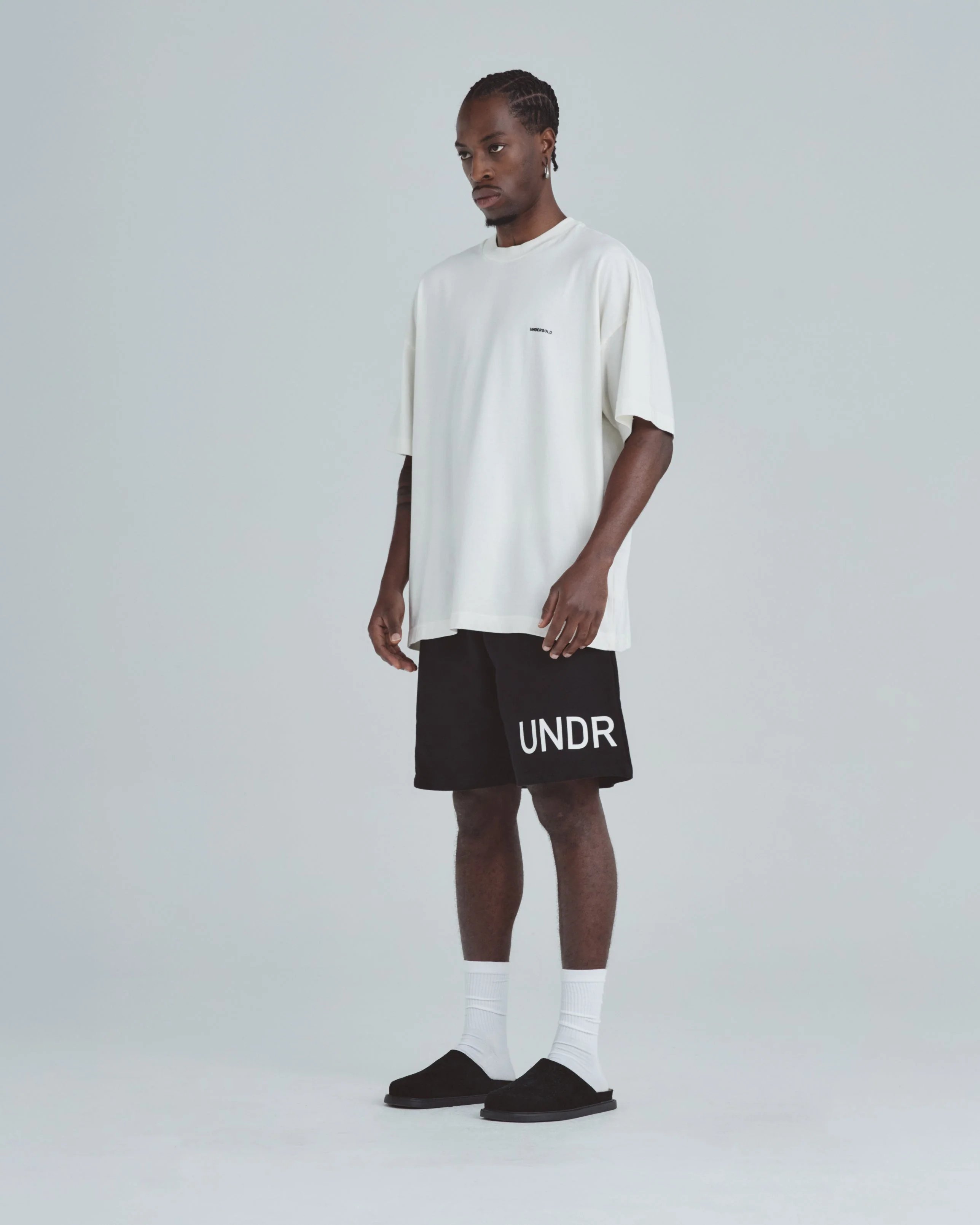 Line Basic Biased Shorts Black - Image 5