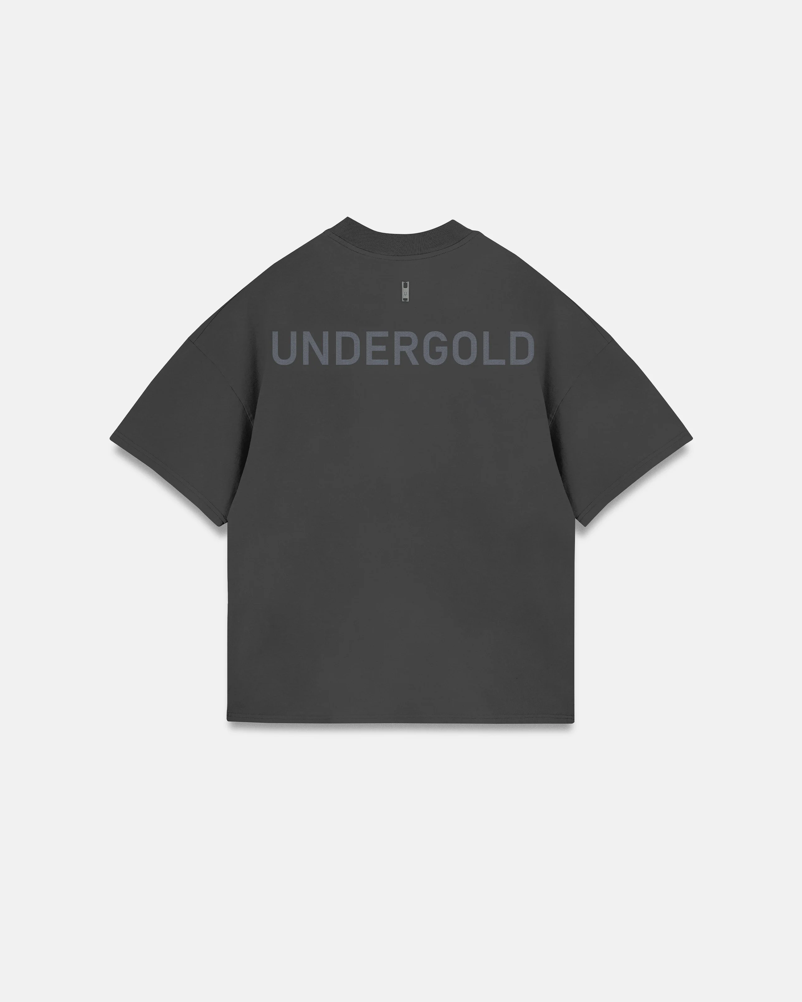 Line Basic Boxy Fit Tshirt Dark Gray