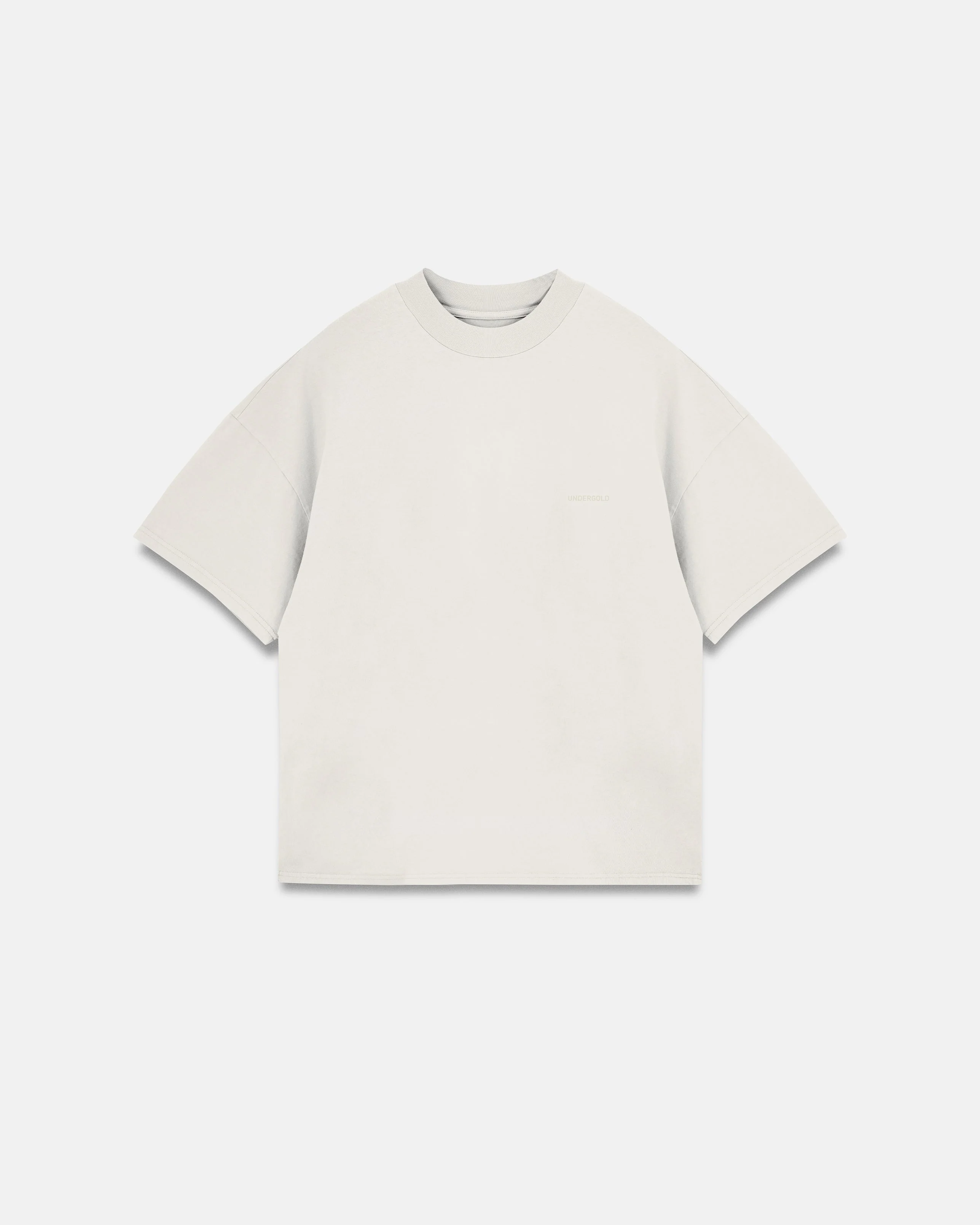 Line Basic Boxy Fit Tshirt White - Image 3