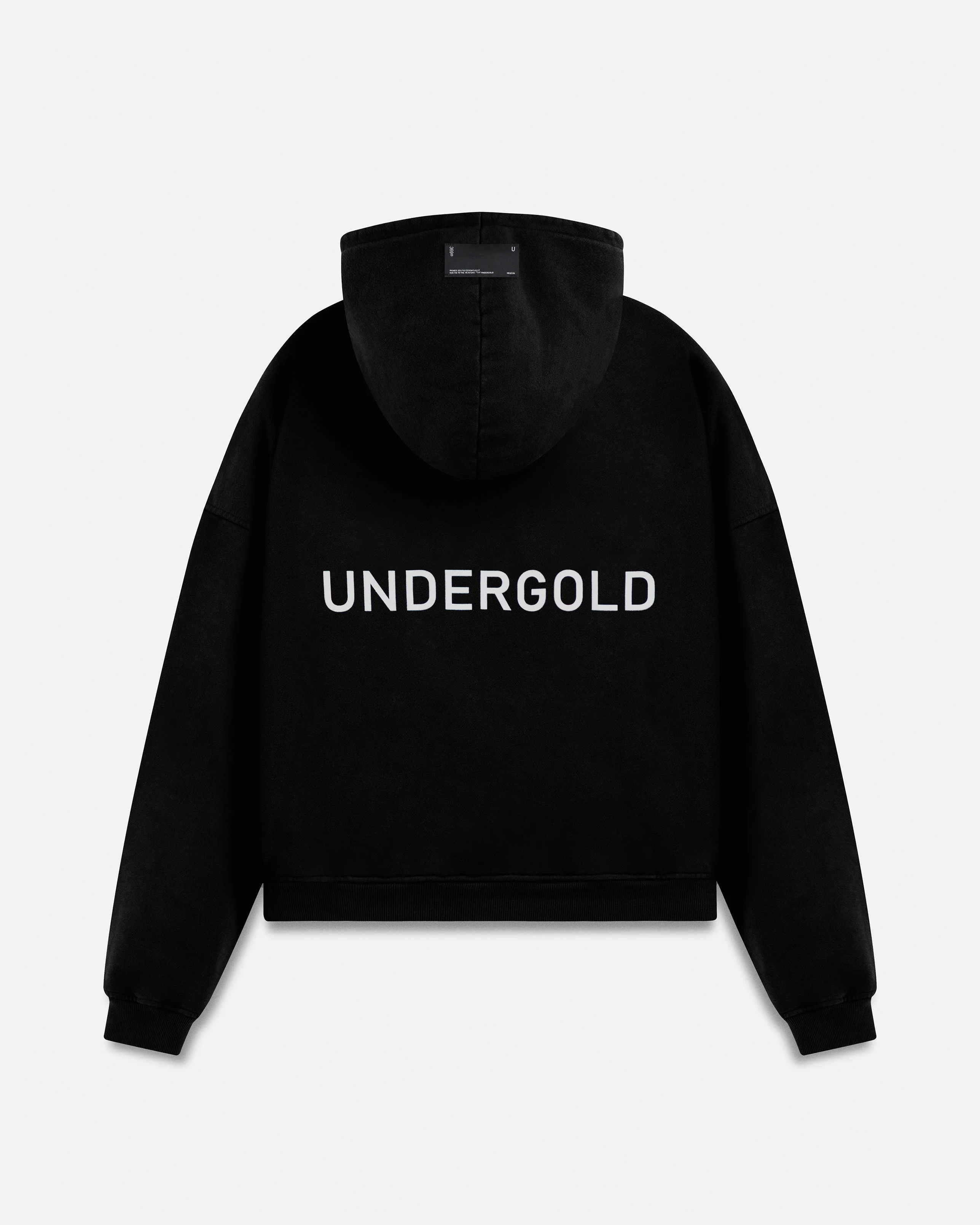 Line Basic Hoodie Black - Image 3