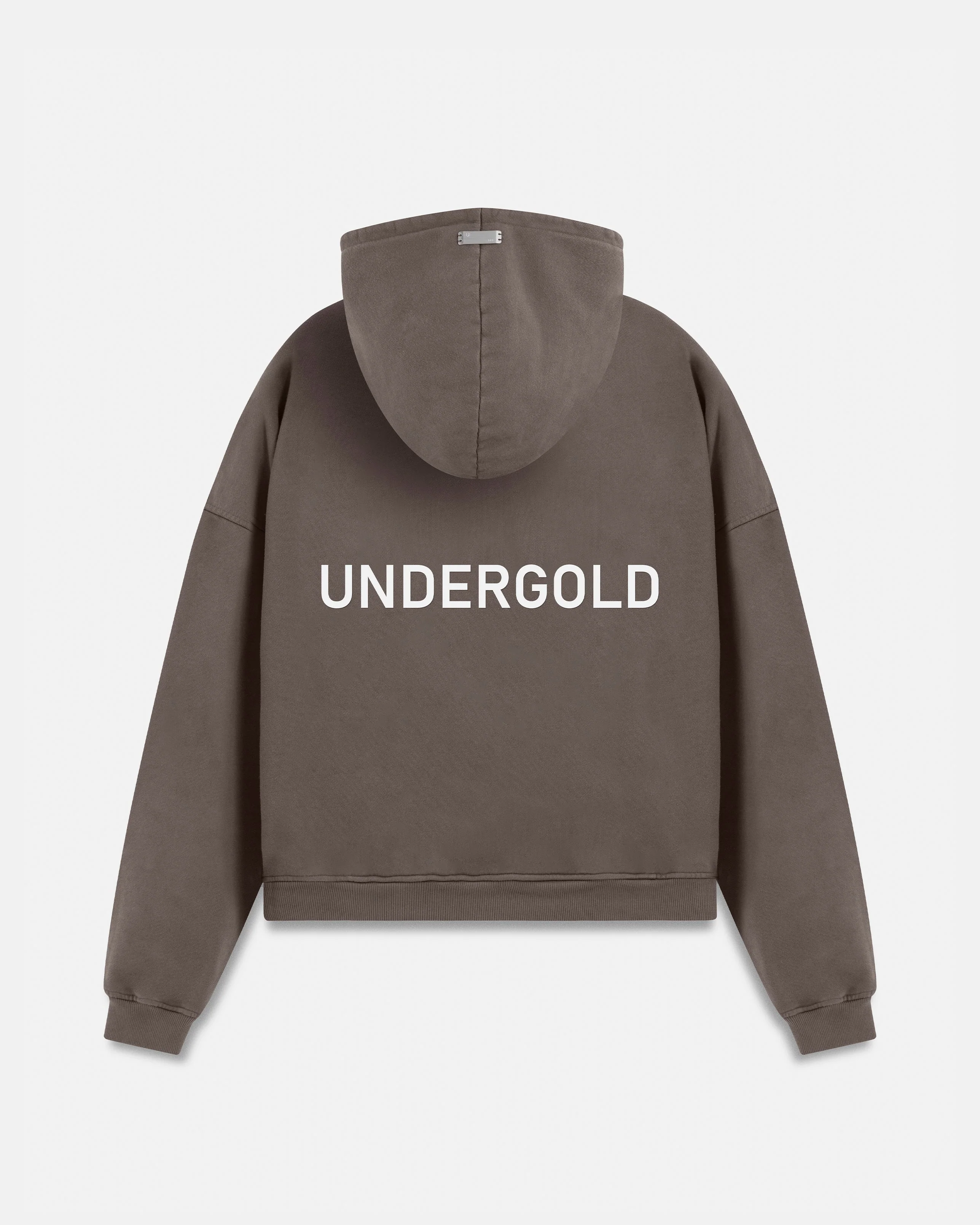 Line Basic Hoodie Brown - Image 3