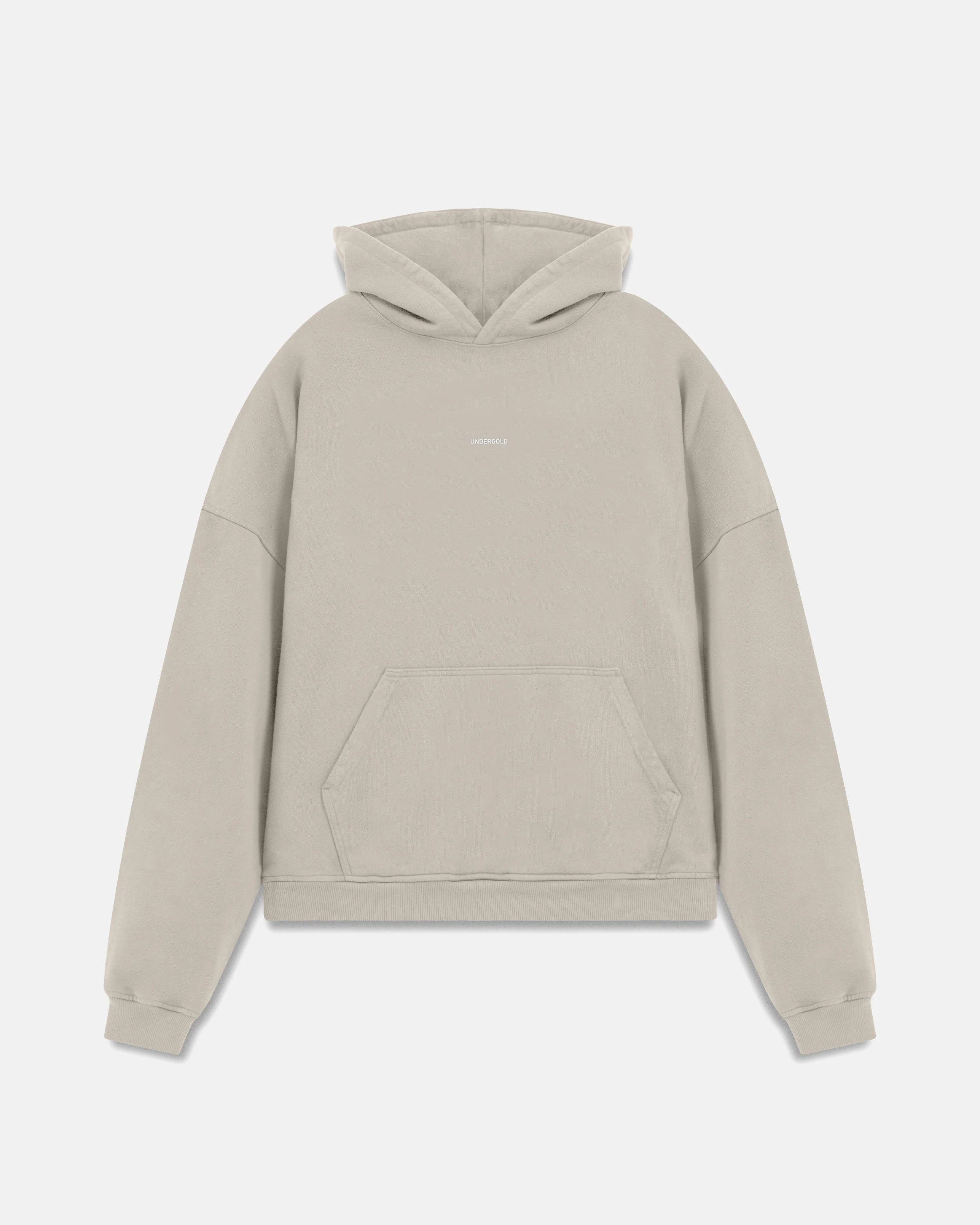 Line Basic Hoodie Light Gray