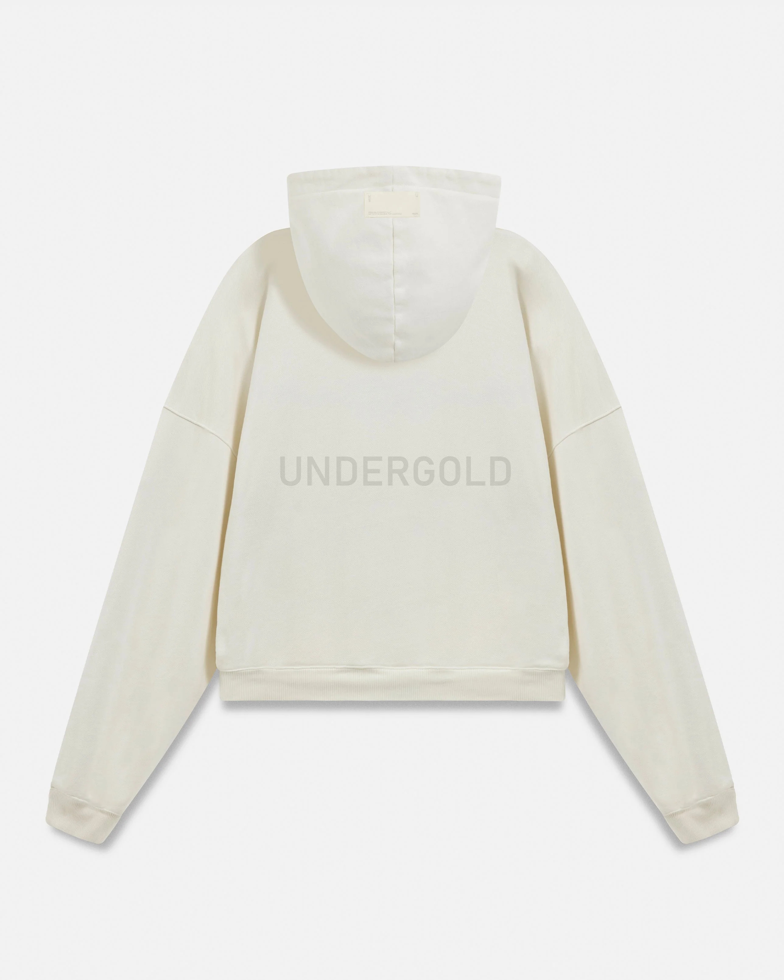 Line Basic Hoodie White