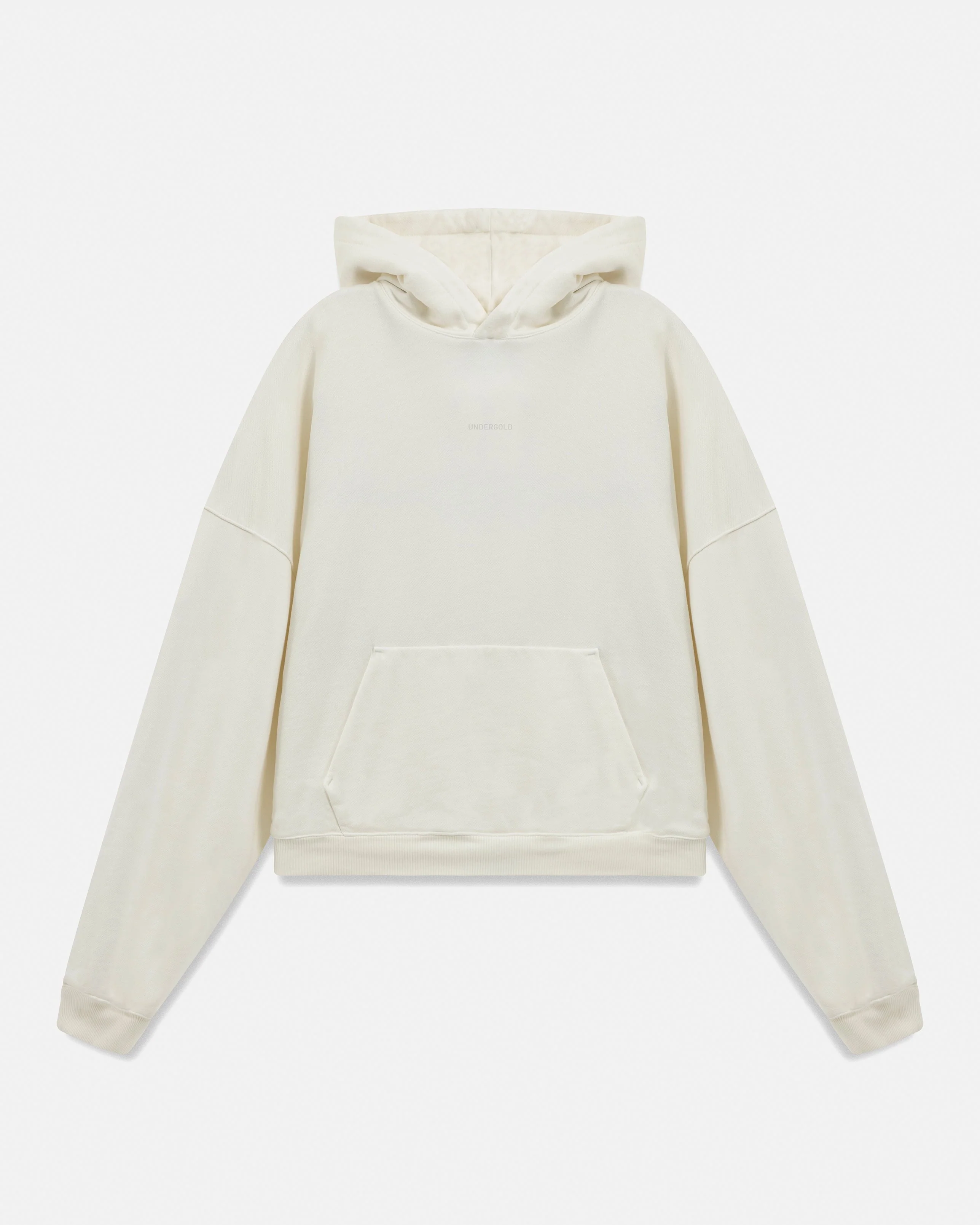 Line Basic Hoodie White - Image 3