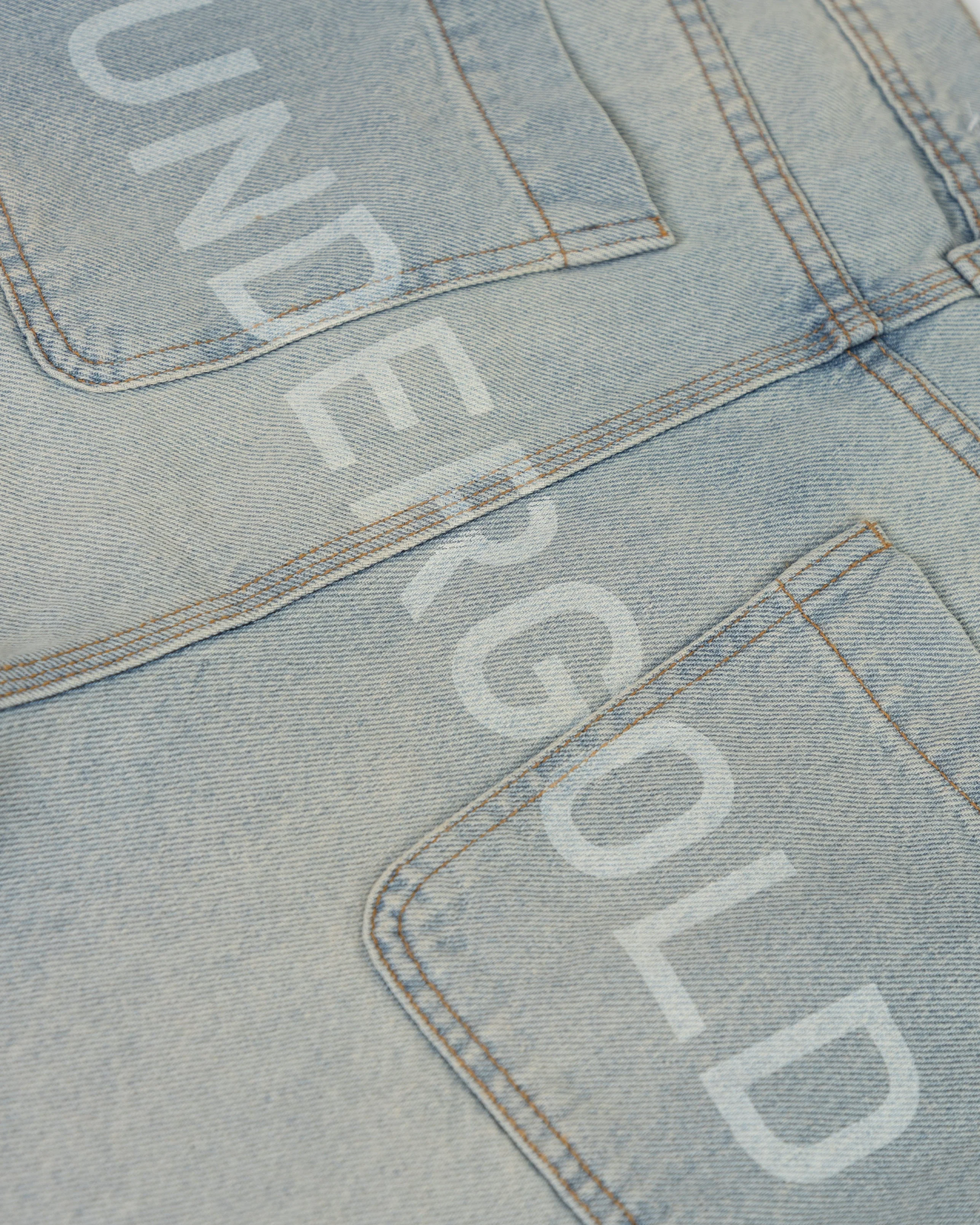 Line Basic Slim Fit Jeans Light Blue - Image 4
