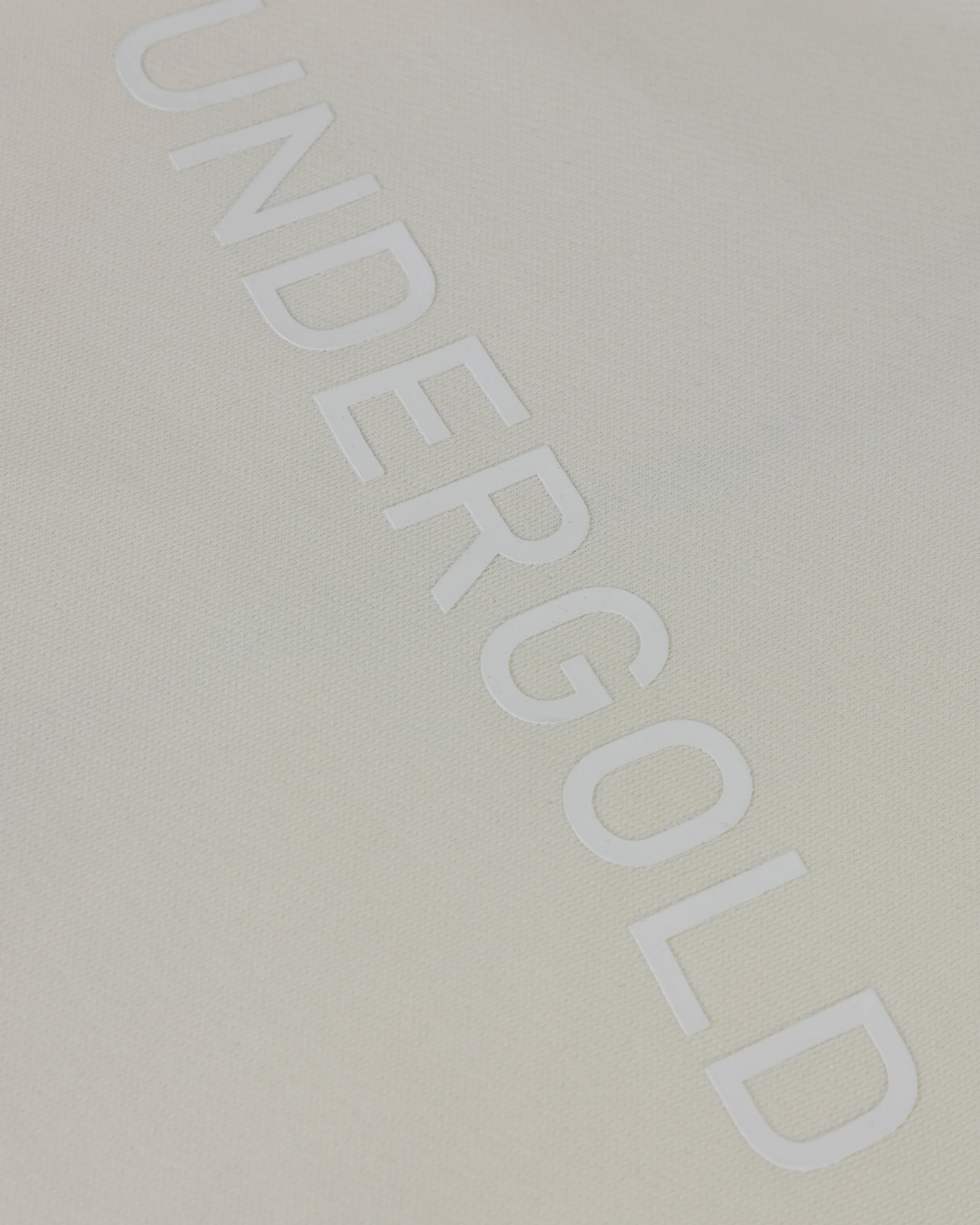 Line Basic Slim Fit Zip Up Cropped Hoodie White - Image 4