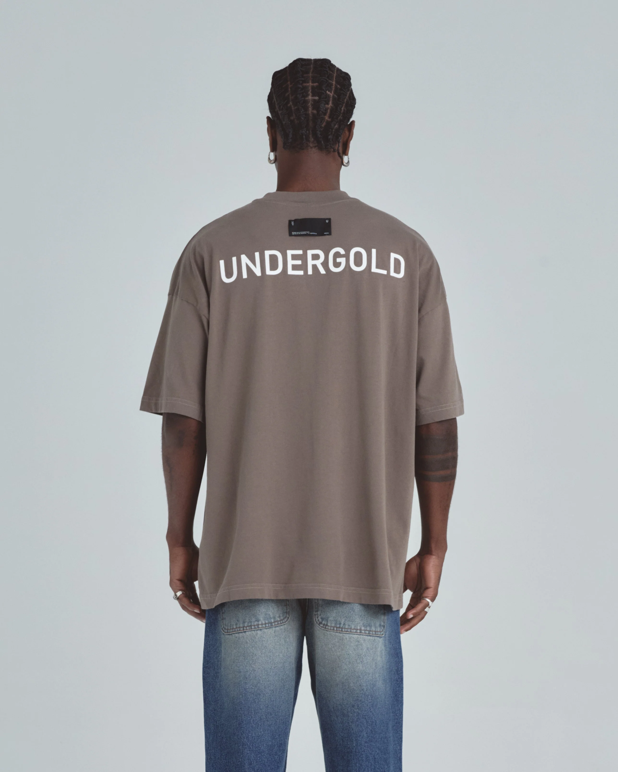 Line Basic Tshirt Brown - Image 7