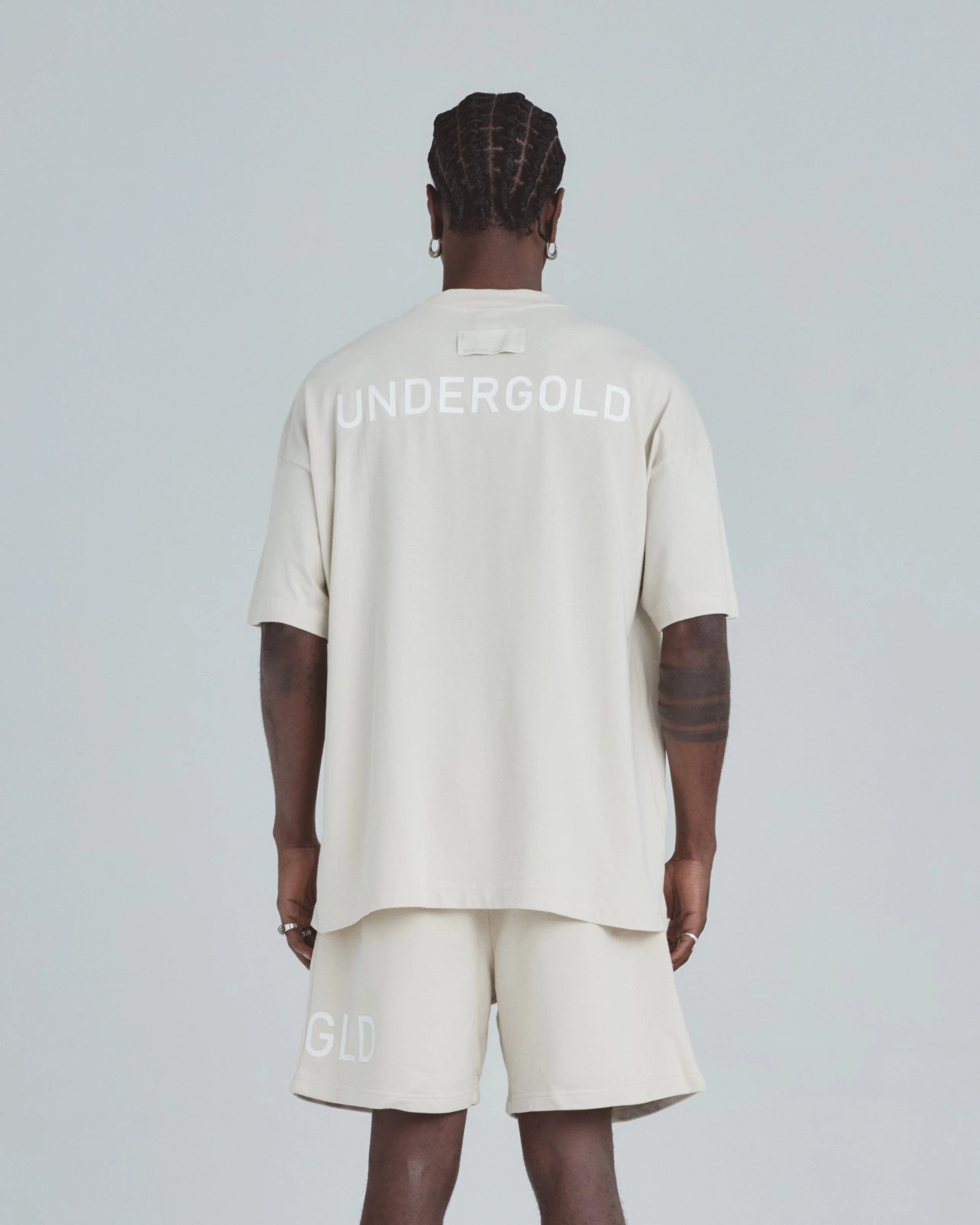 Line Basic Tshirt Cream - Image 7