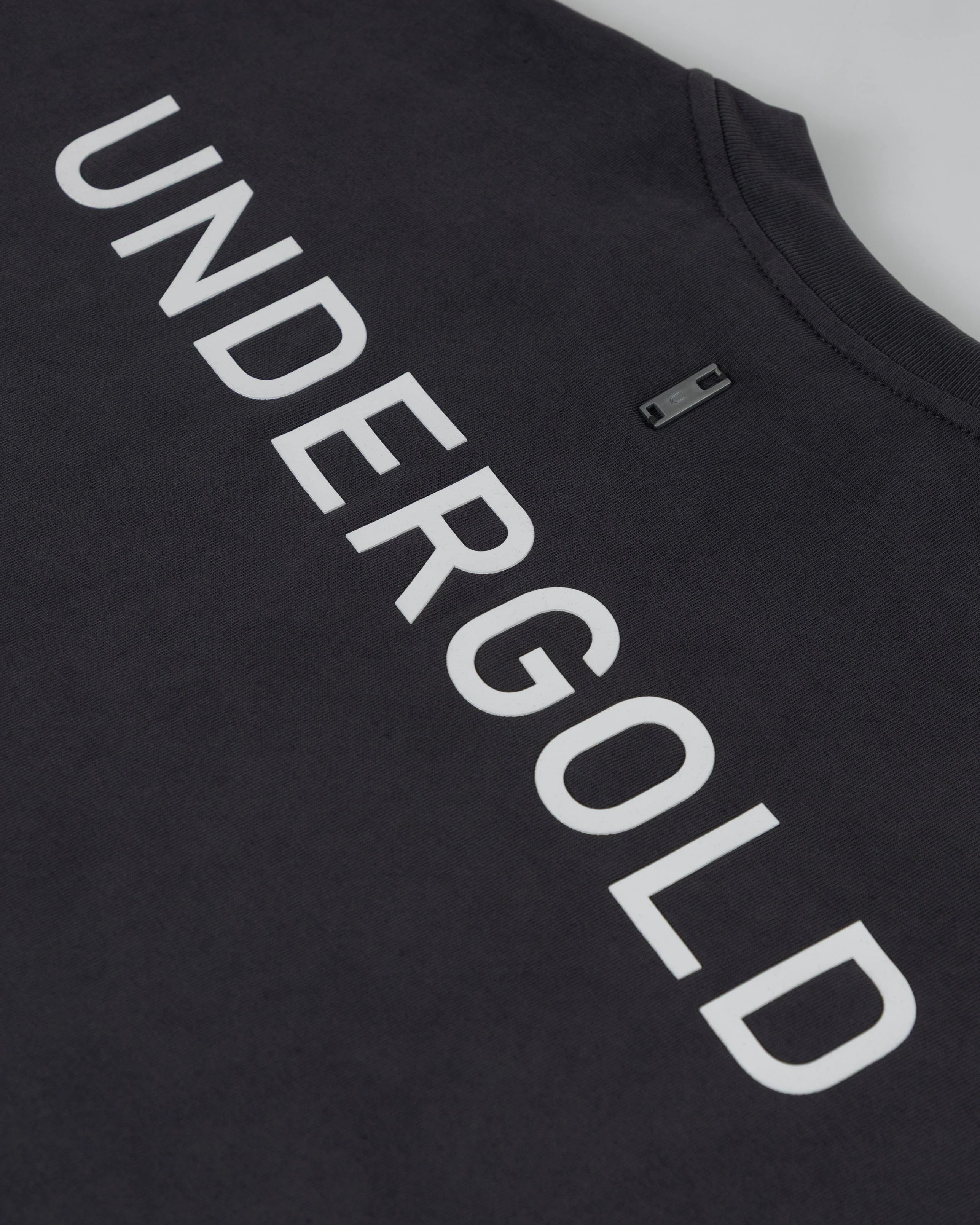 Line Basic Tshirt Dark Gray - Image 4