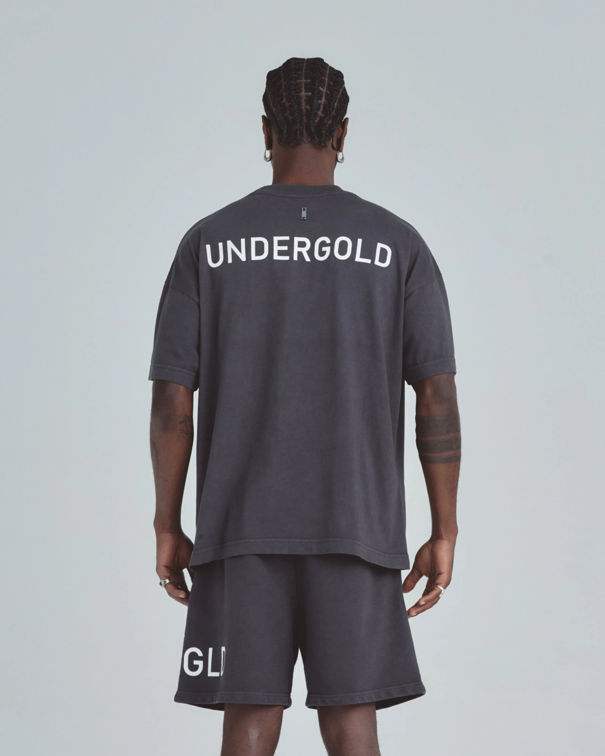 Line Basic Tshirt Dark Gray - Image 7