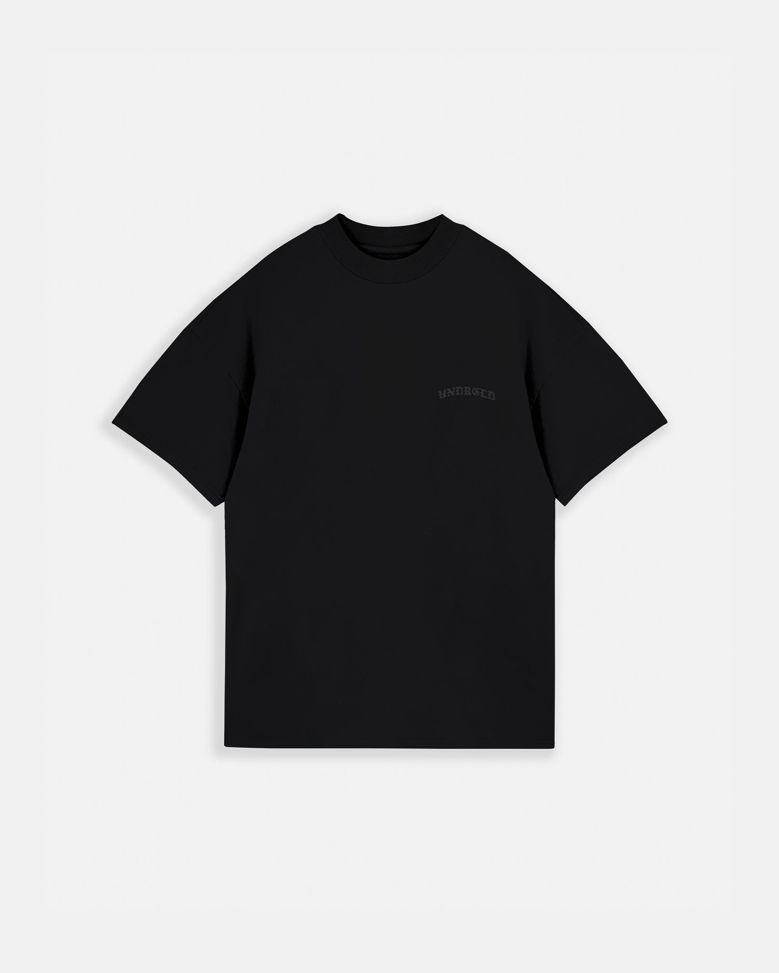 Line Gothic Tshirt Black - Image 2