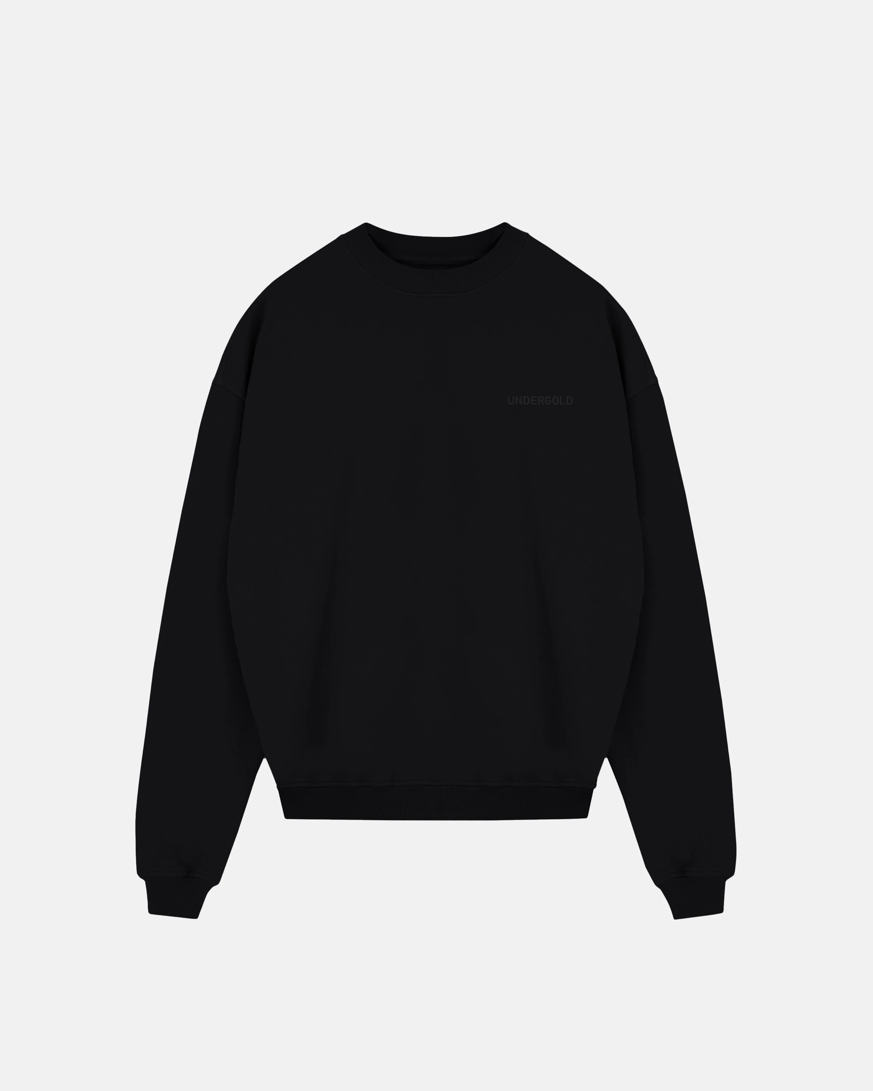 Line Logo Crewneck Black - Image 3
