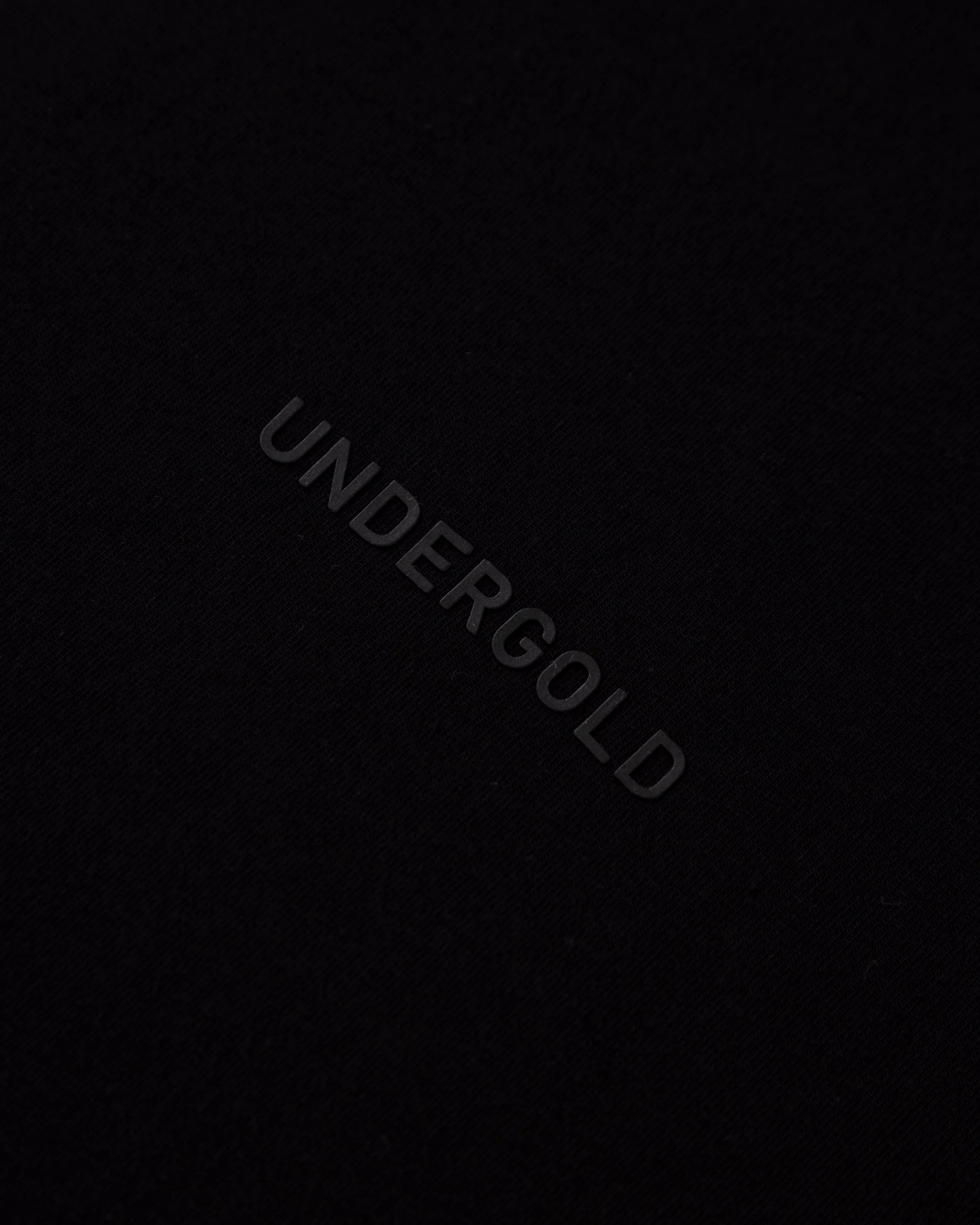 Line Logo Long Sleeve Boxy Fit Tshirt Black - Image 6