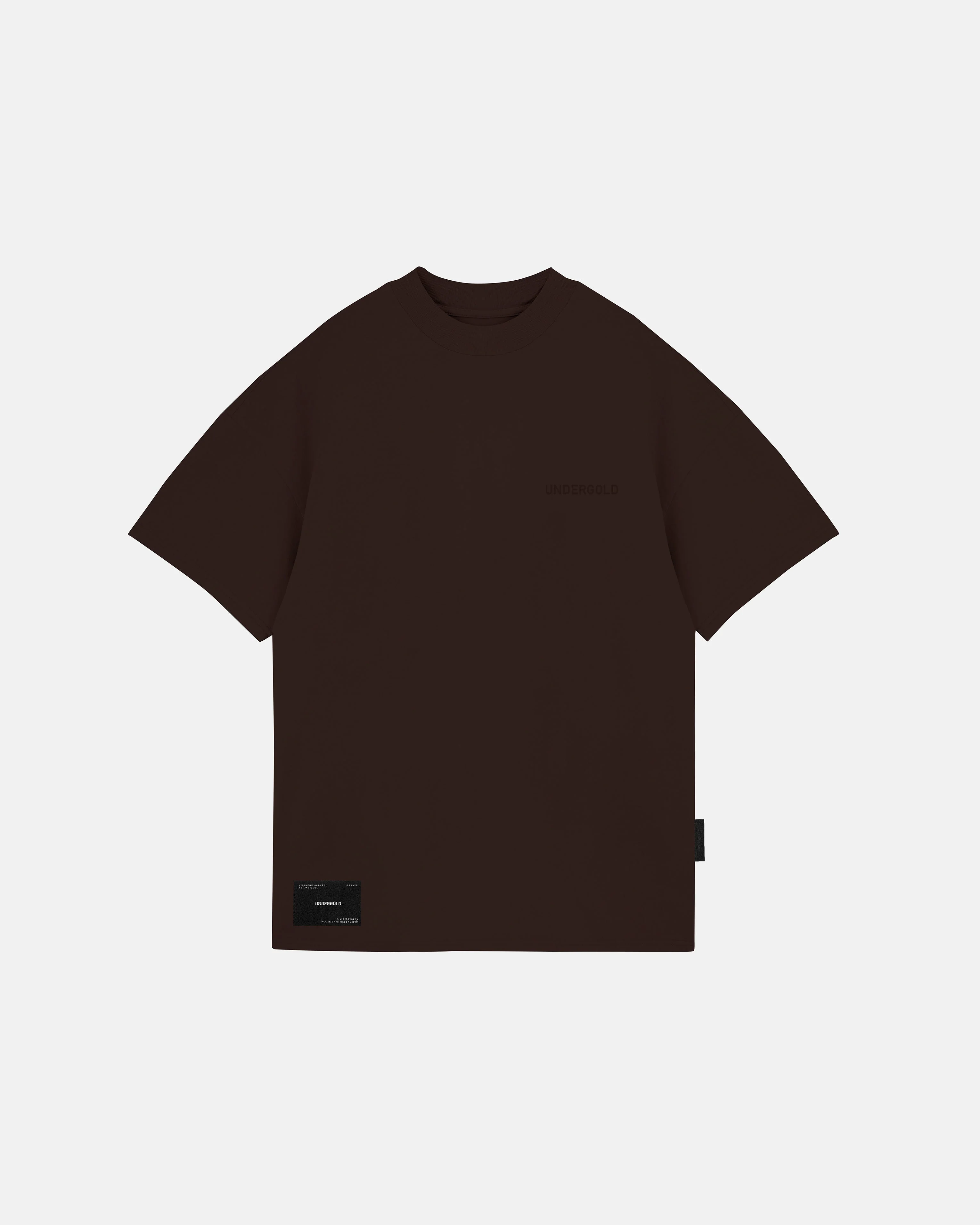 Line Logo Tshirt Brown - Image 3
