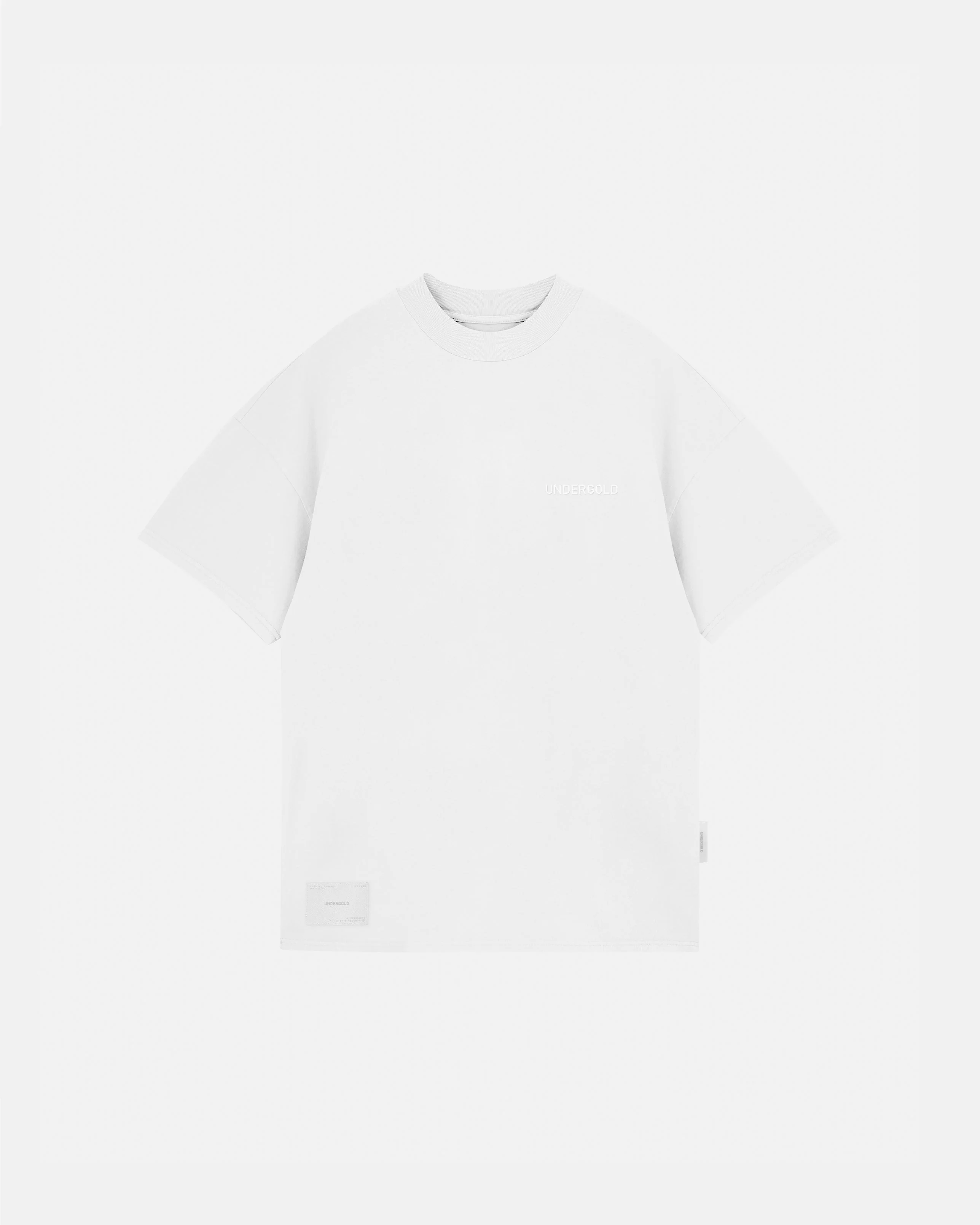 Line Logo Tshirt White - Image 3