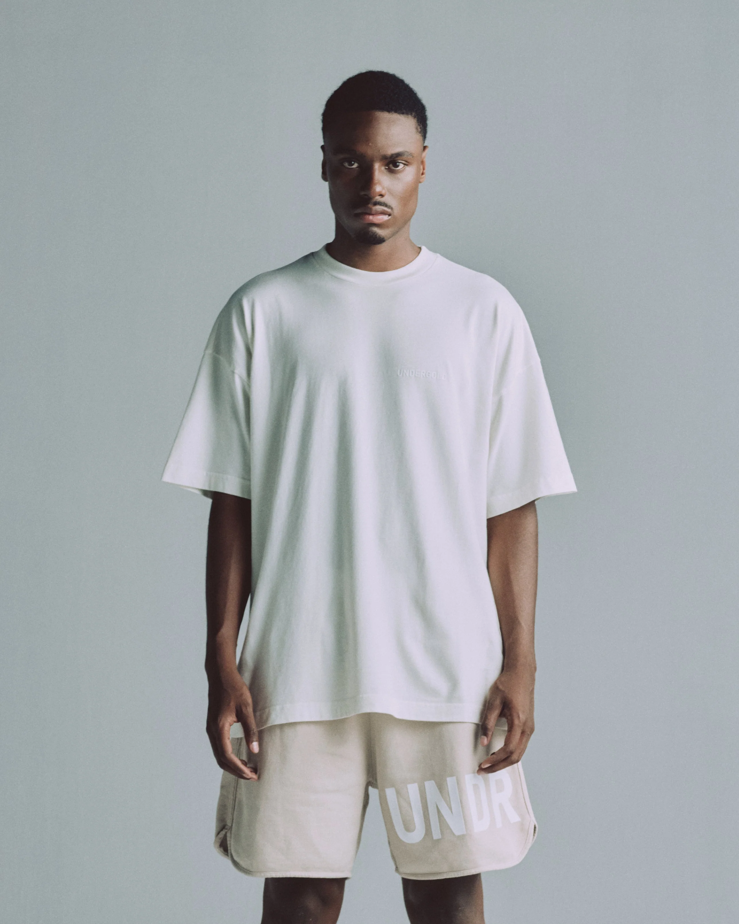 Line Logo Tshirt White - Image 6