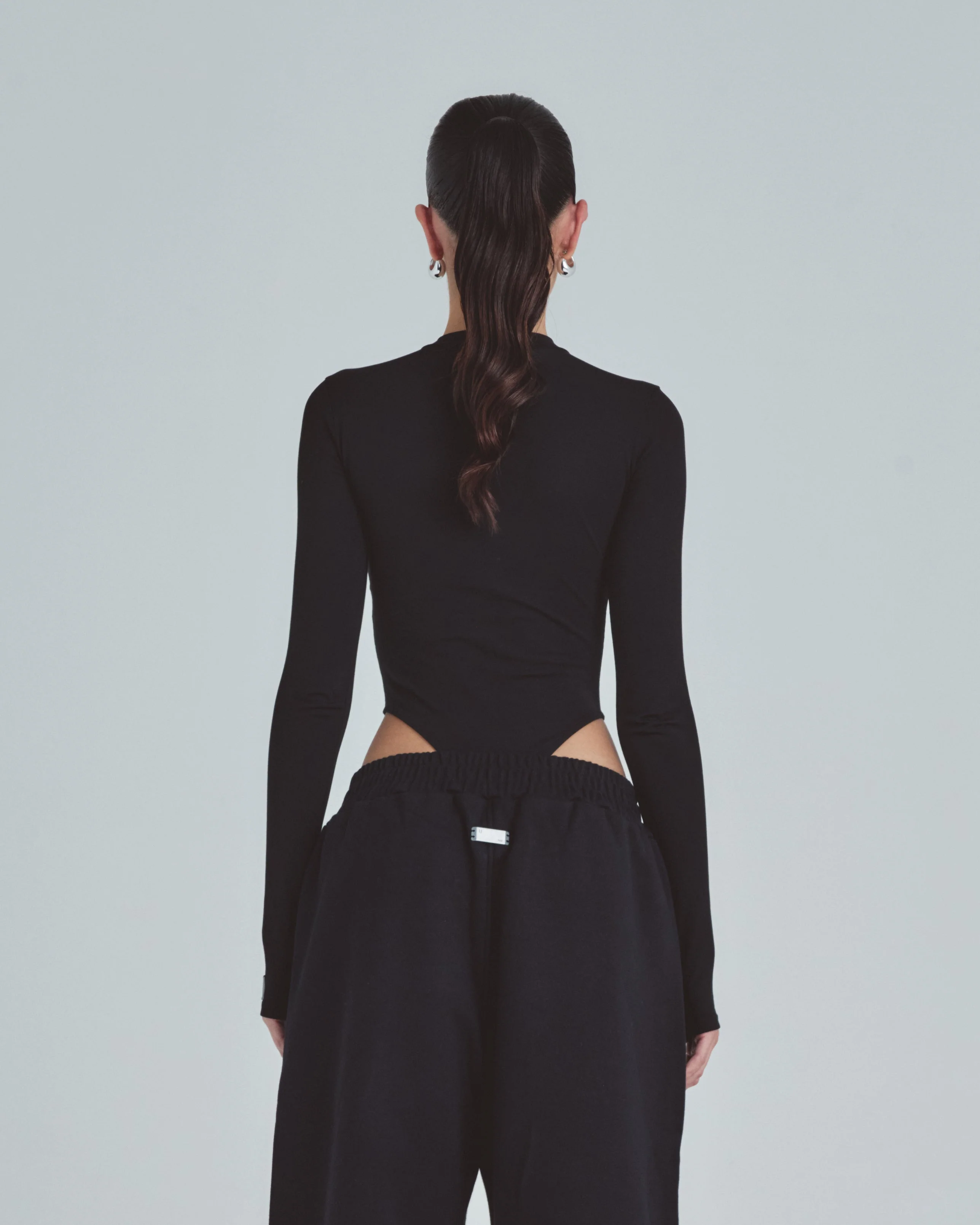 Line Undergold Studio Turtleneck Bodysuit Black - Image 7