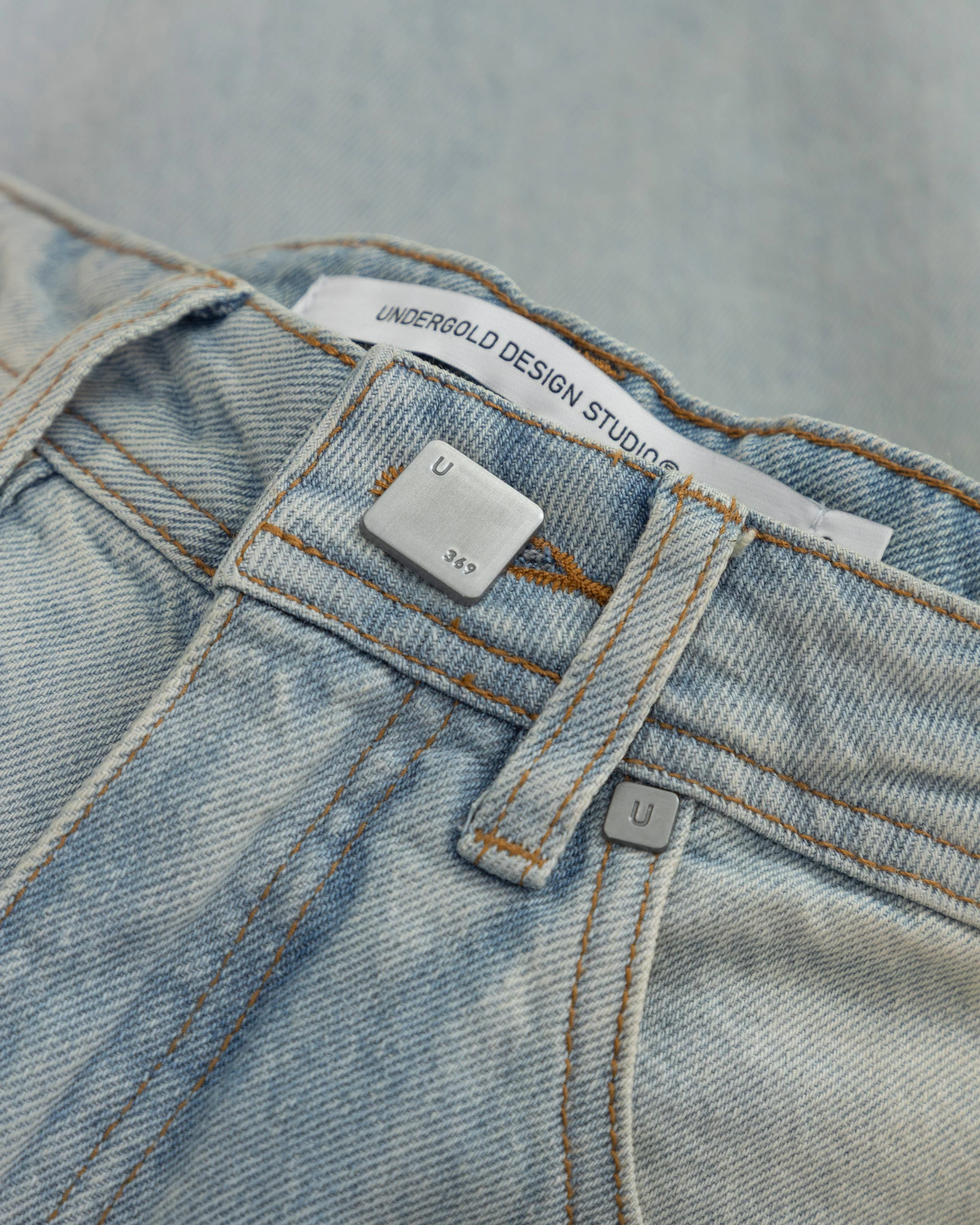 W Line Basic Wide Jeans Light Blue - Image 3