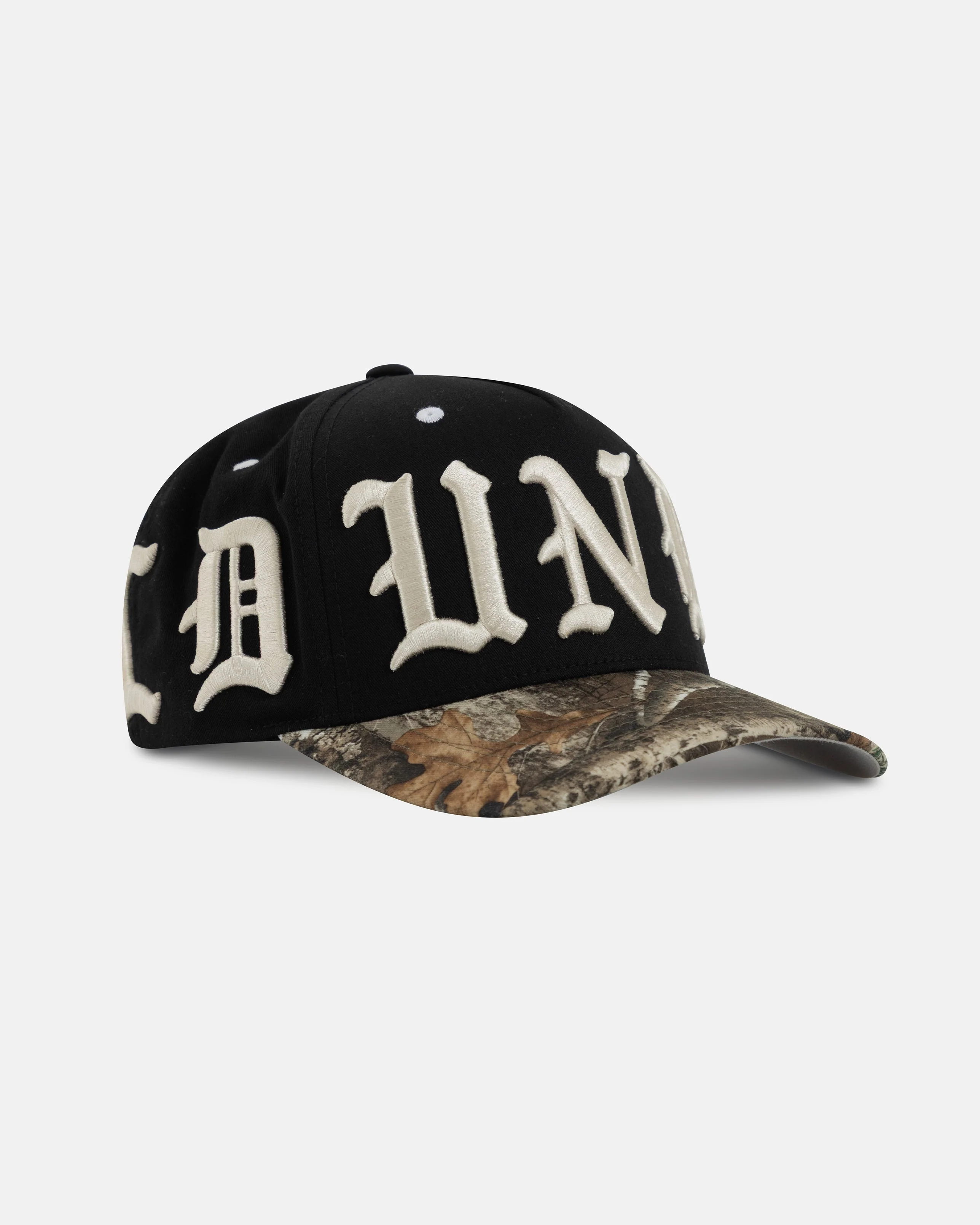 Basics UND High Crown Cap Black/Camo - Image 3