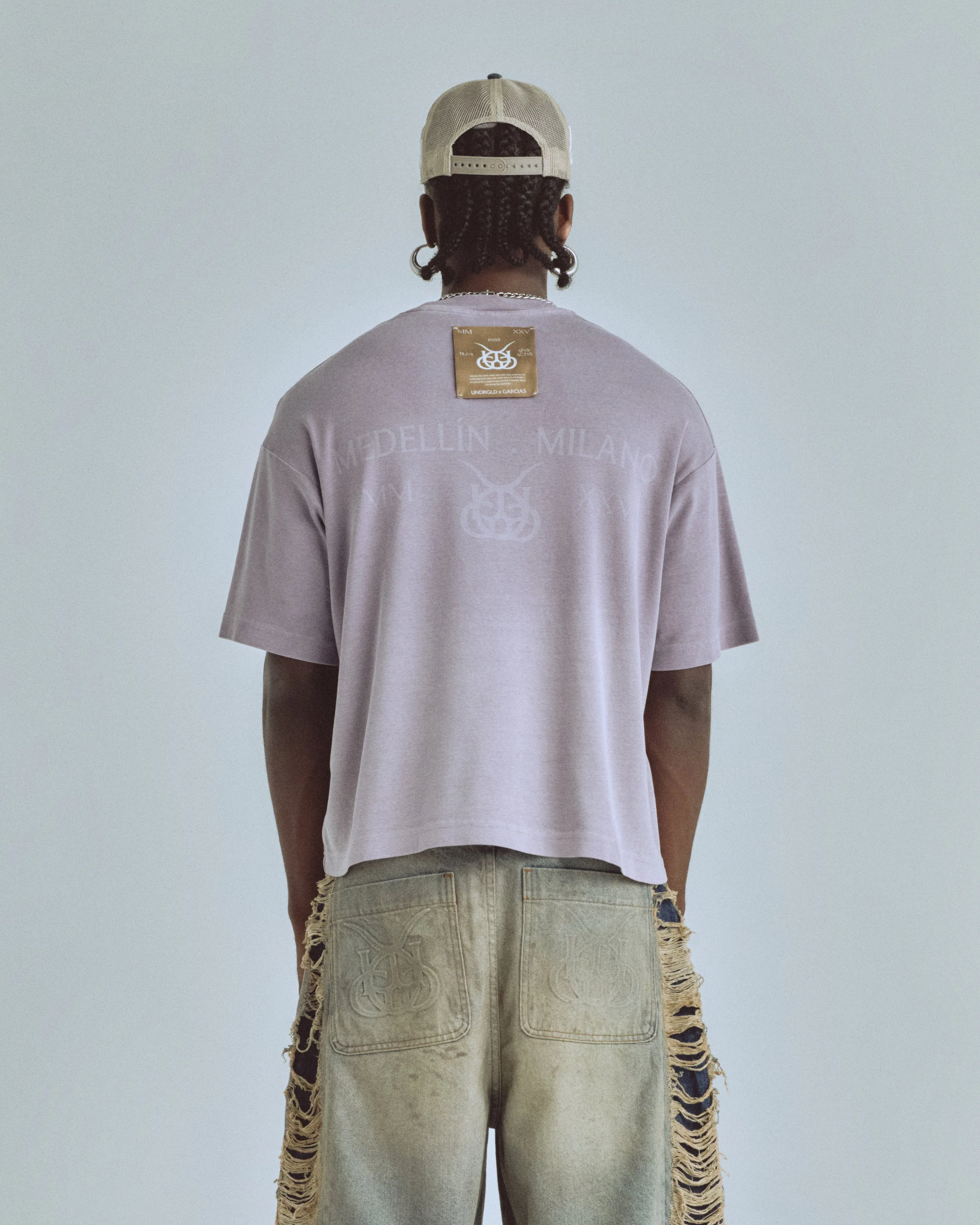 Santa Unión Basic Boxy Fit Tshirt Purple - Image 7