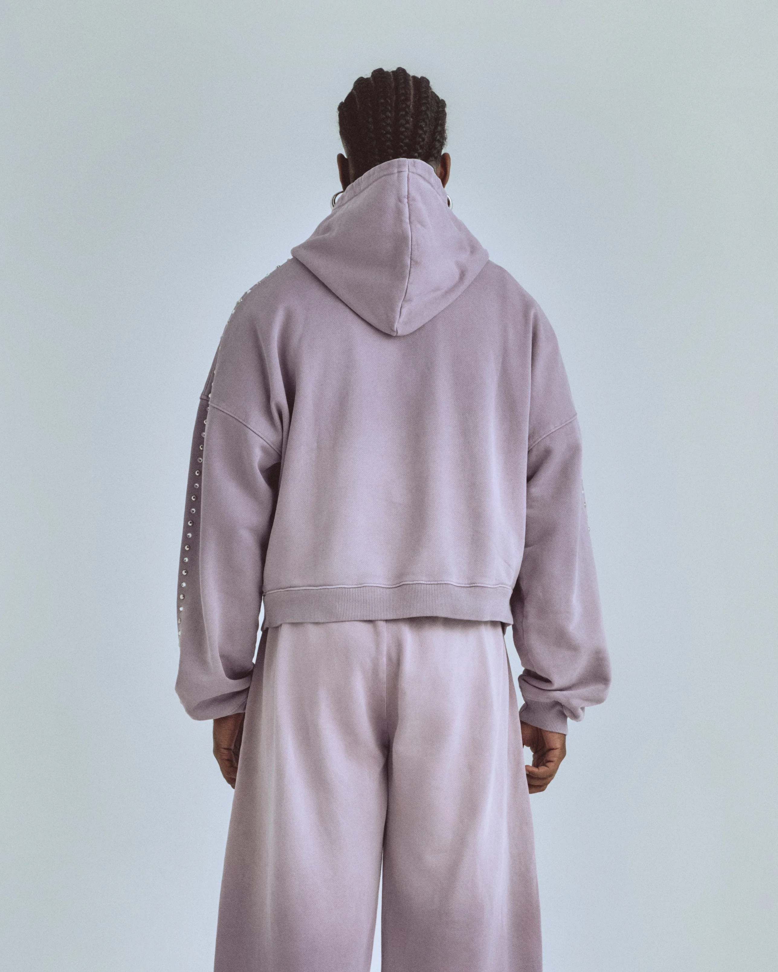 Santa Unión Basic Hoodie Purple - Image 7