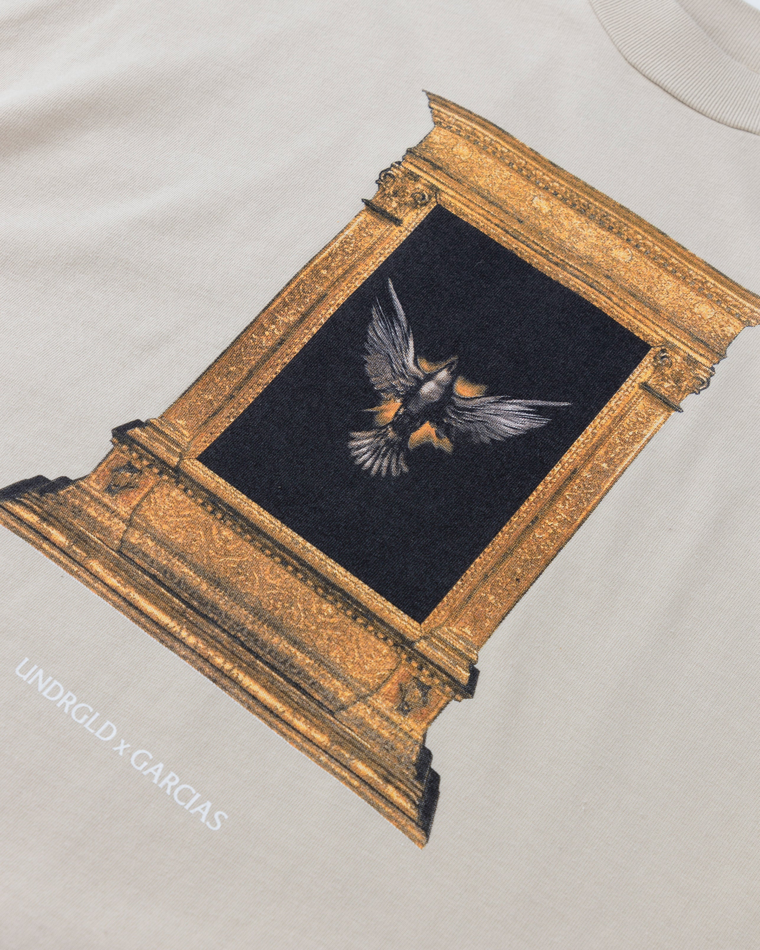 Santa Unión Holy Ghost Tshirt Cream - Image 4