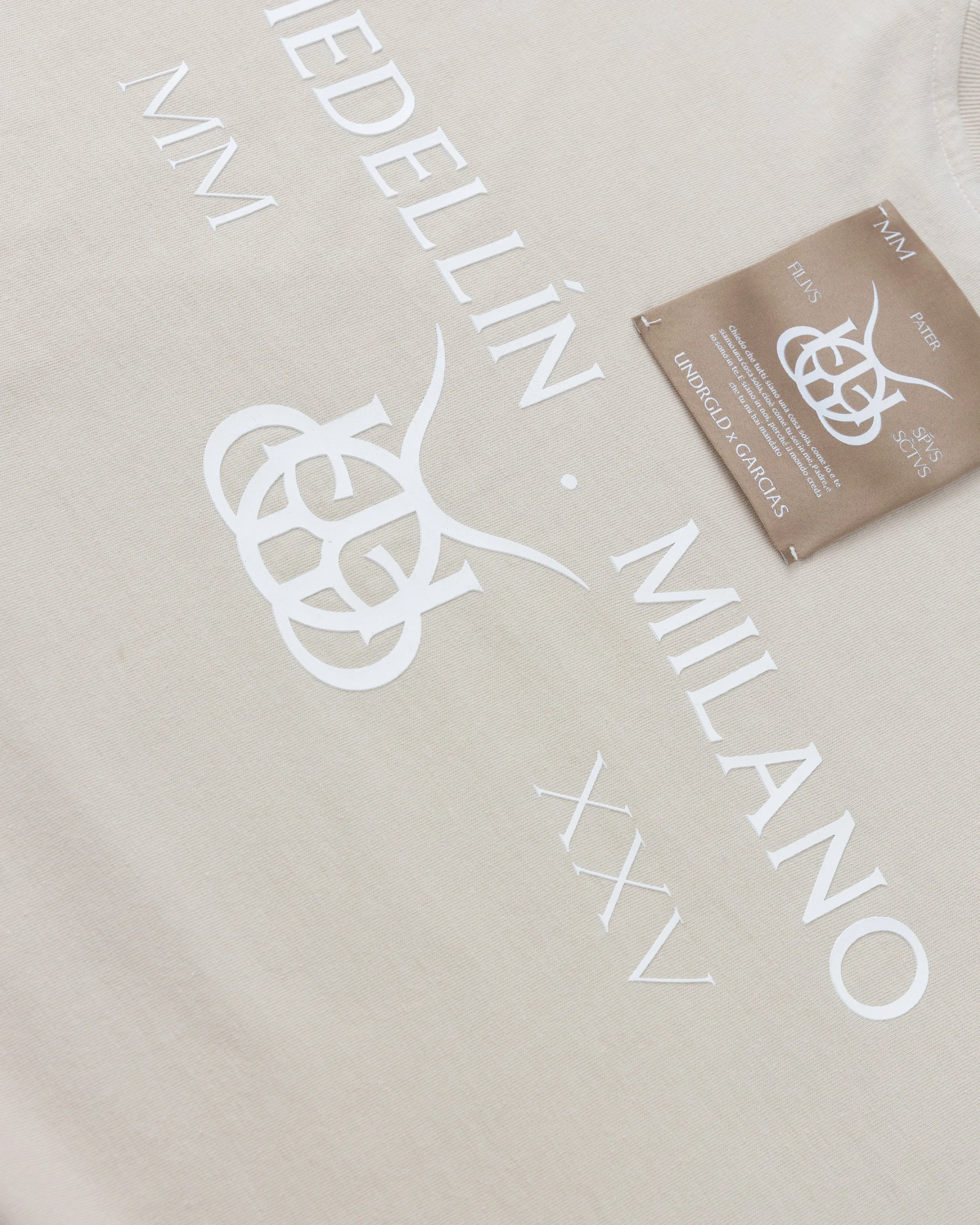 Santa Unión Holy Ghost Tshirt Cream - Image 6