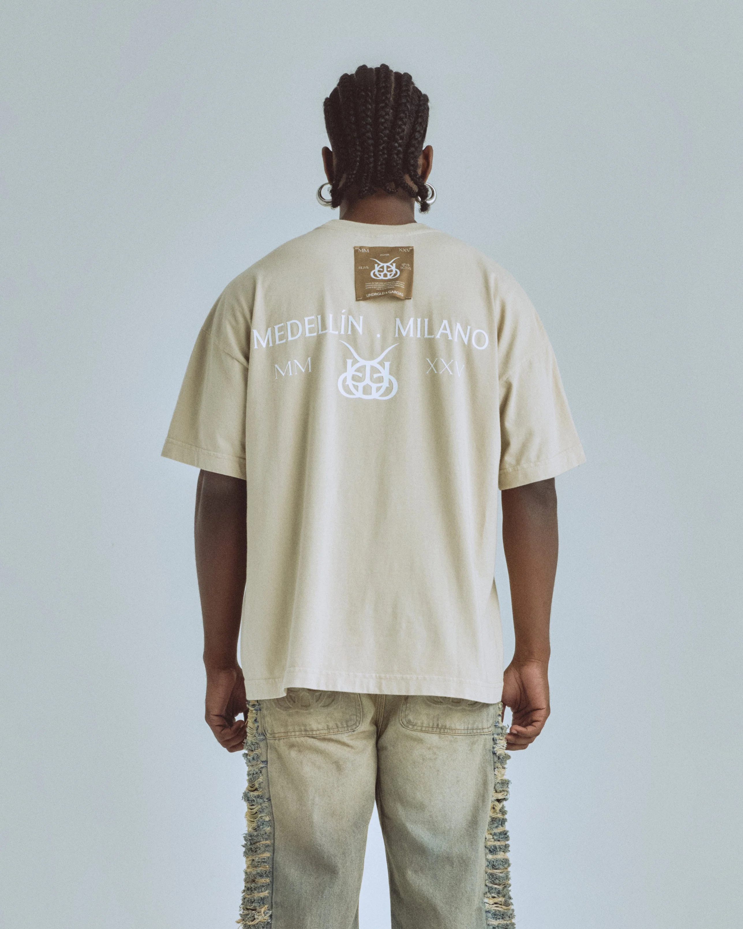 Santa Unión Holy Ghost Tshirt Cream - Image 7