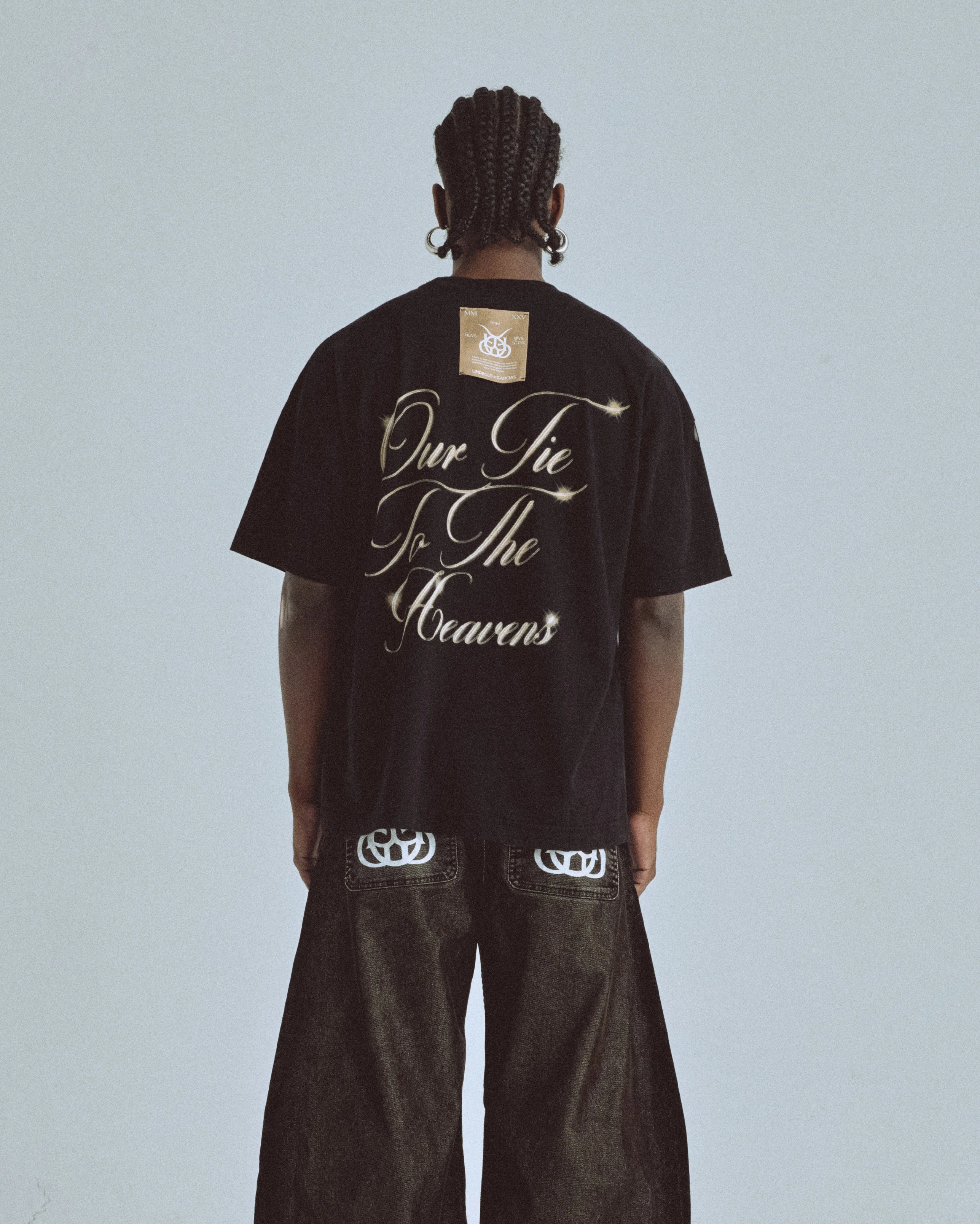 Santa Unión Our Tie To The Heavens Tshirt Black - Image 7