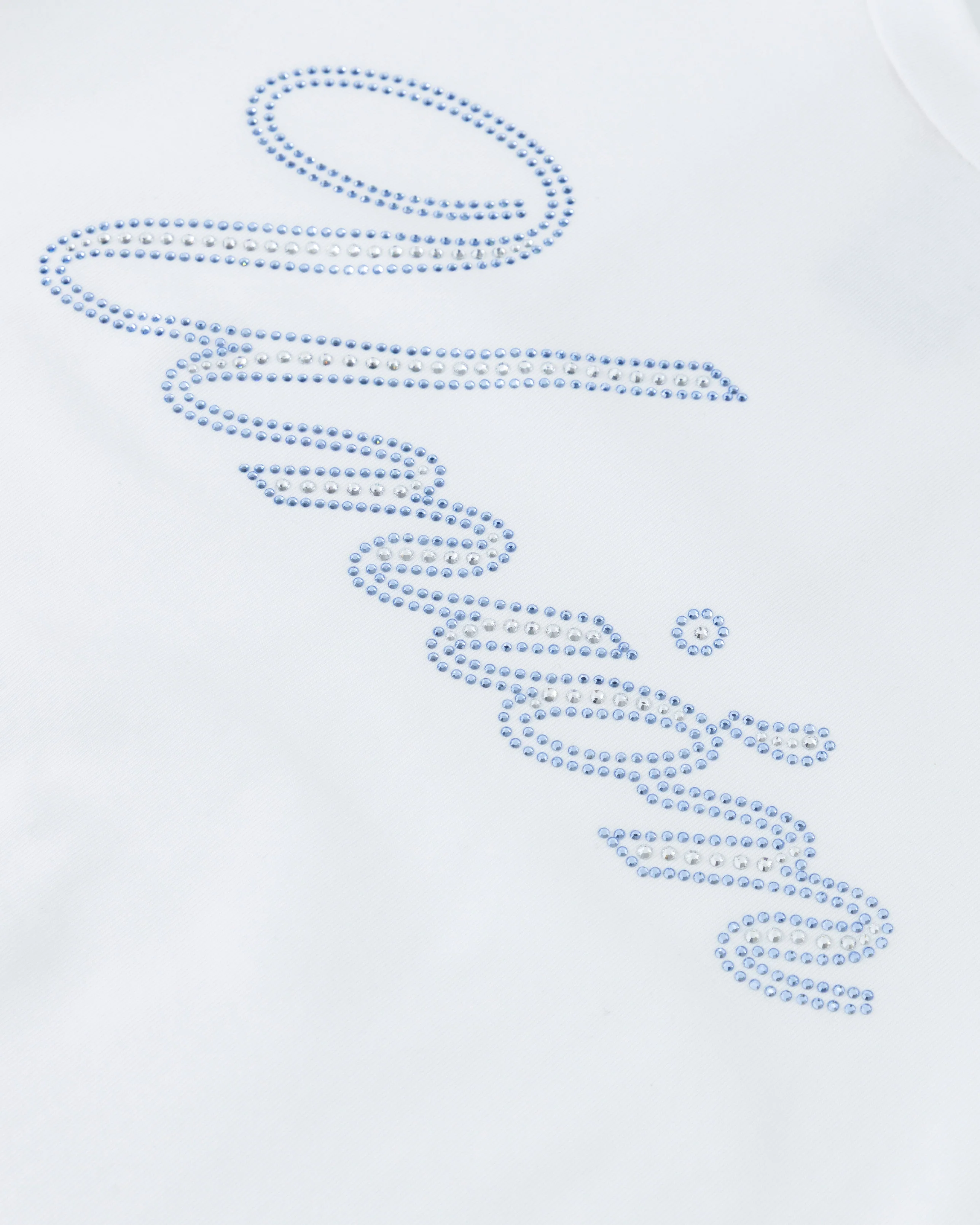 Santa Union "Unión" Long Baby Tee White - Image 4
