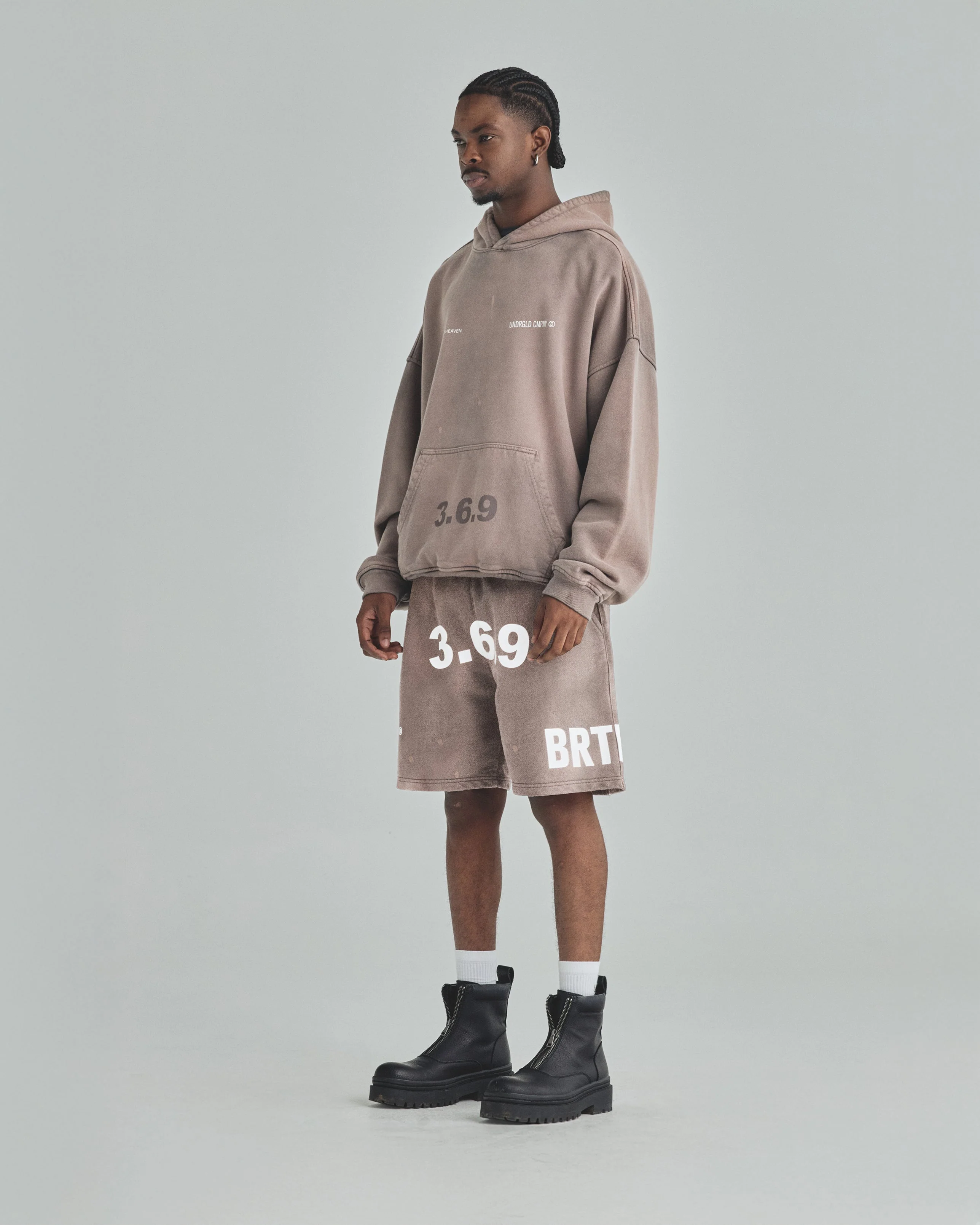 Spring 3.6.9 Biased Shorts Vintage Gray - Image 4