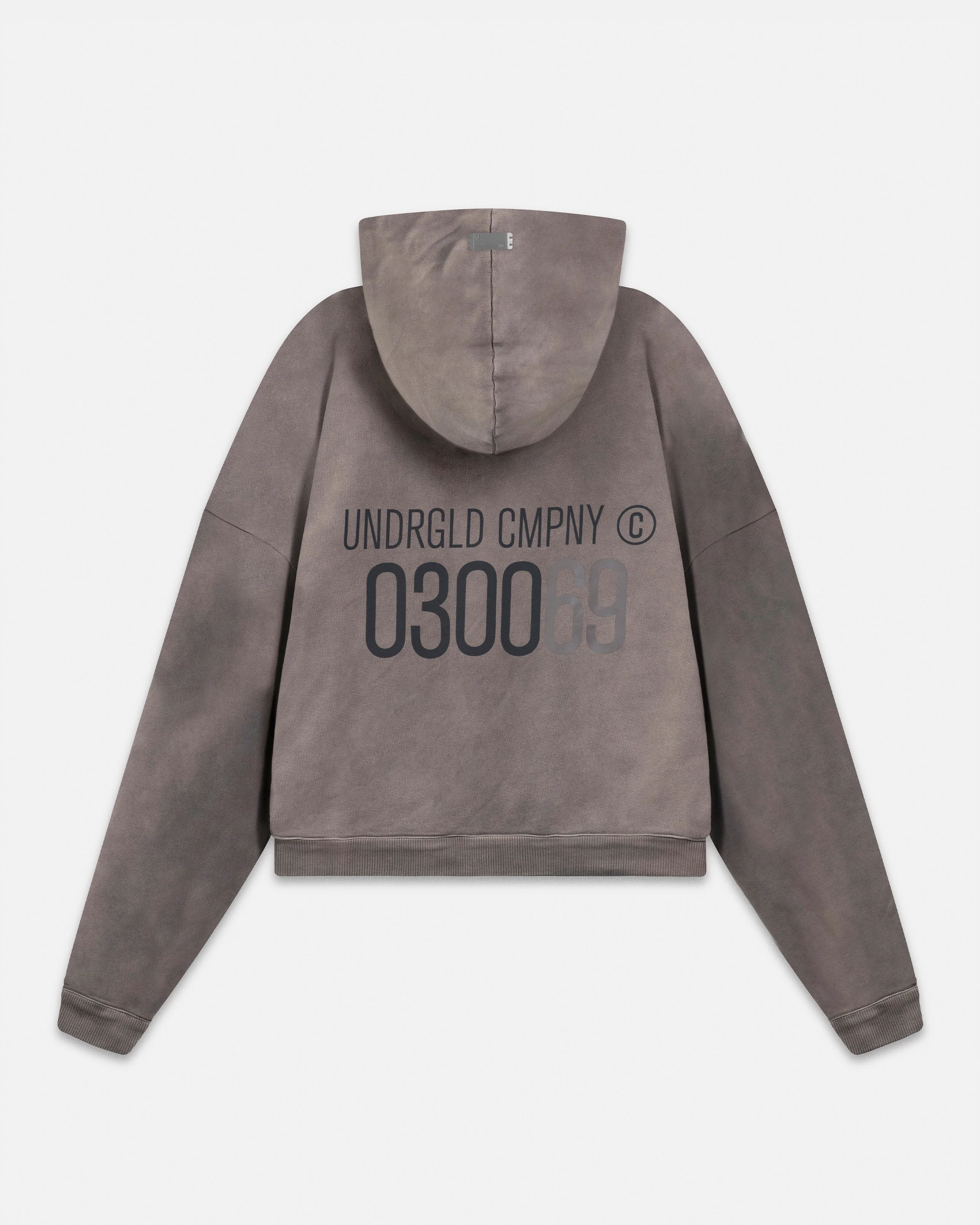 Spring Code Boxy Fit Hoodie Vintage Gray - Image 3