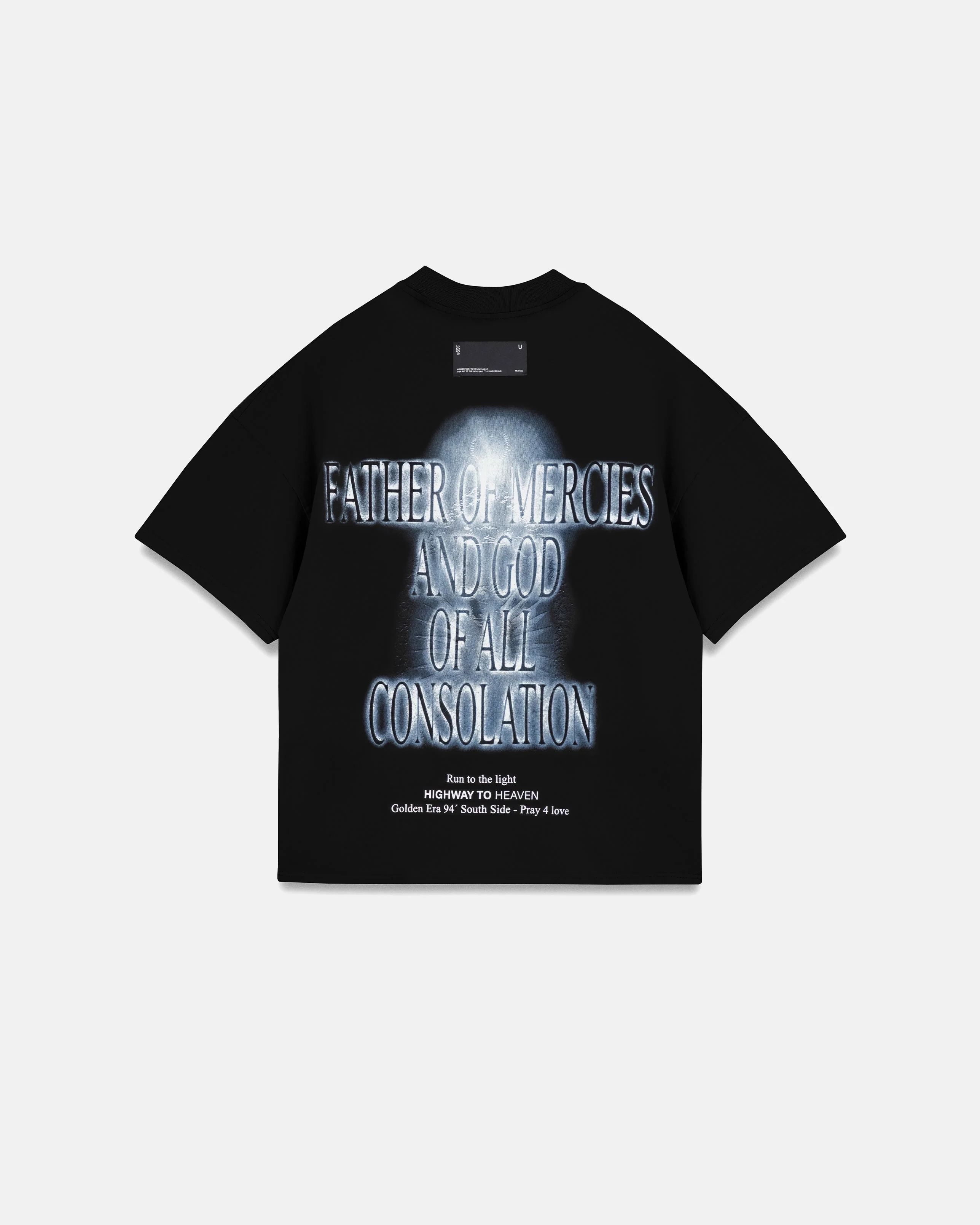 Spring Consolation Boxy Fit Tshirt Black - Image 3