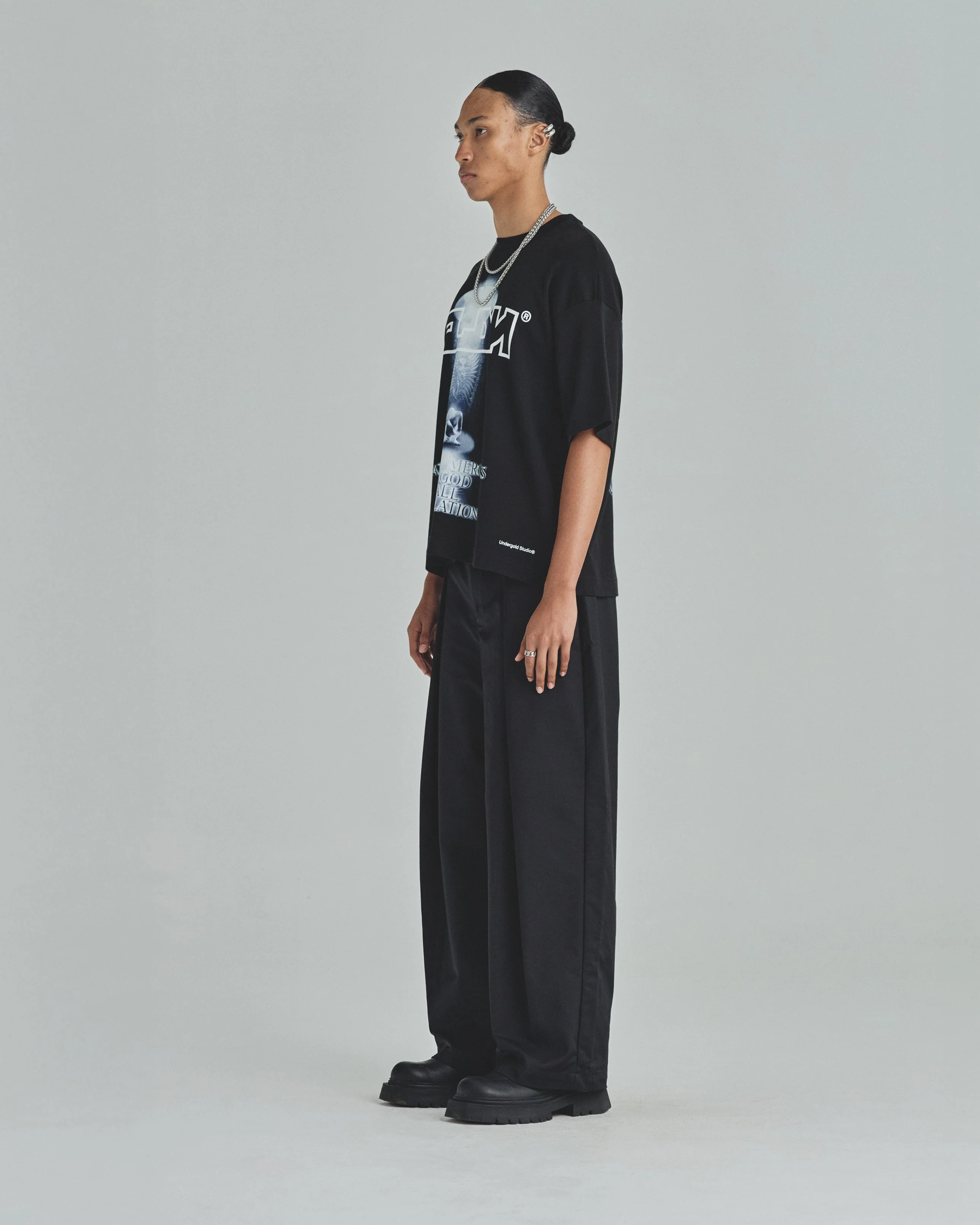 Spring Consolation Boxy Fit Tshirt Black - Image 5