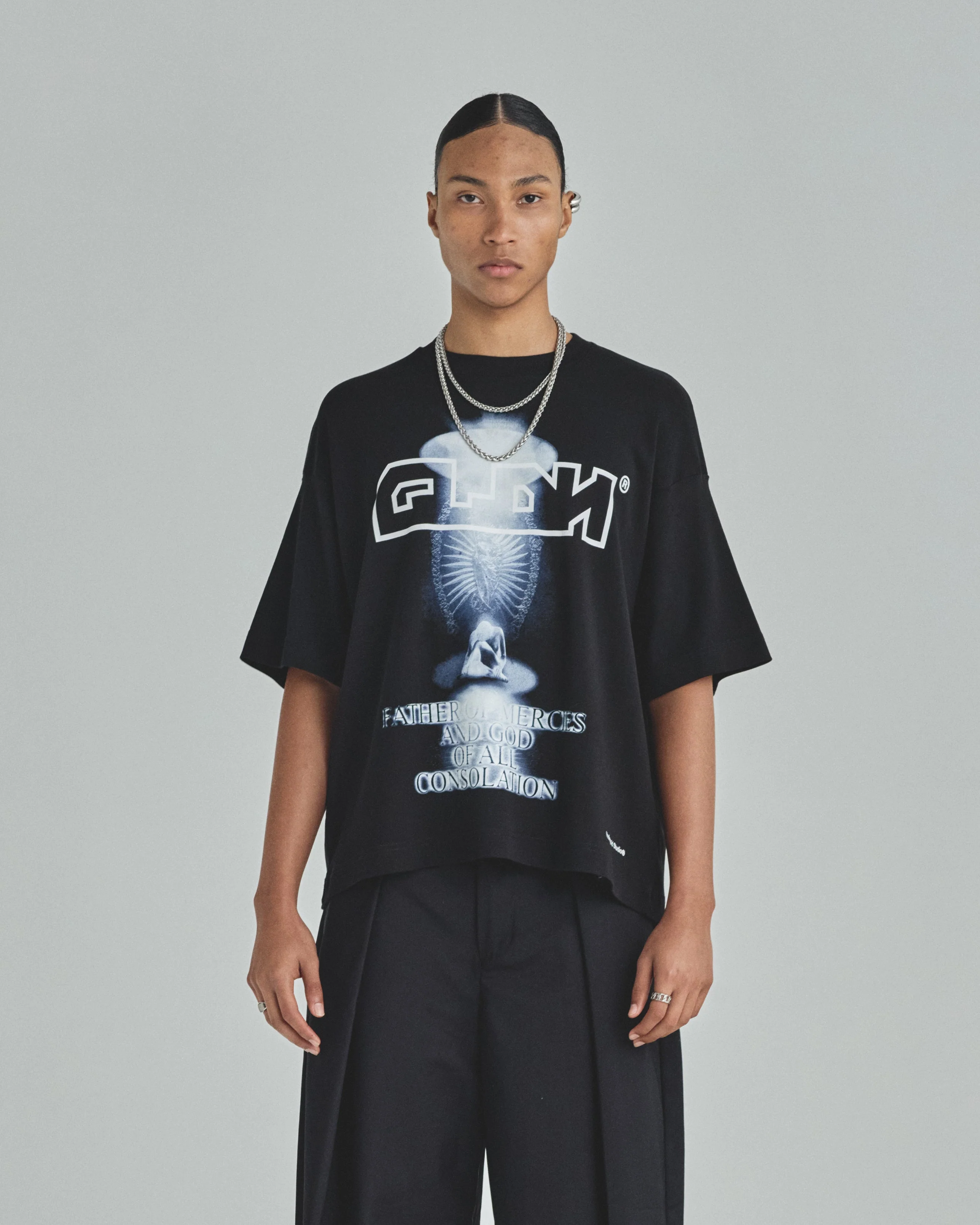 Spring Consolation Boxy Fit Tshirt Black - Image 8